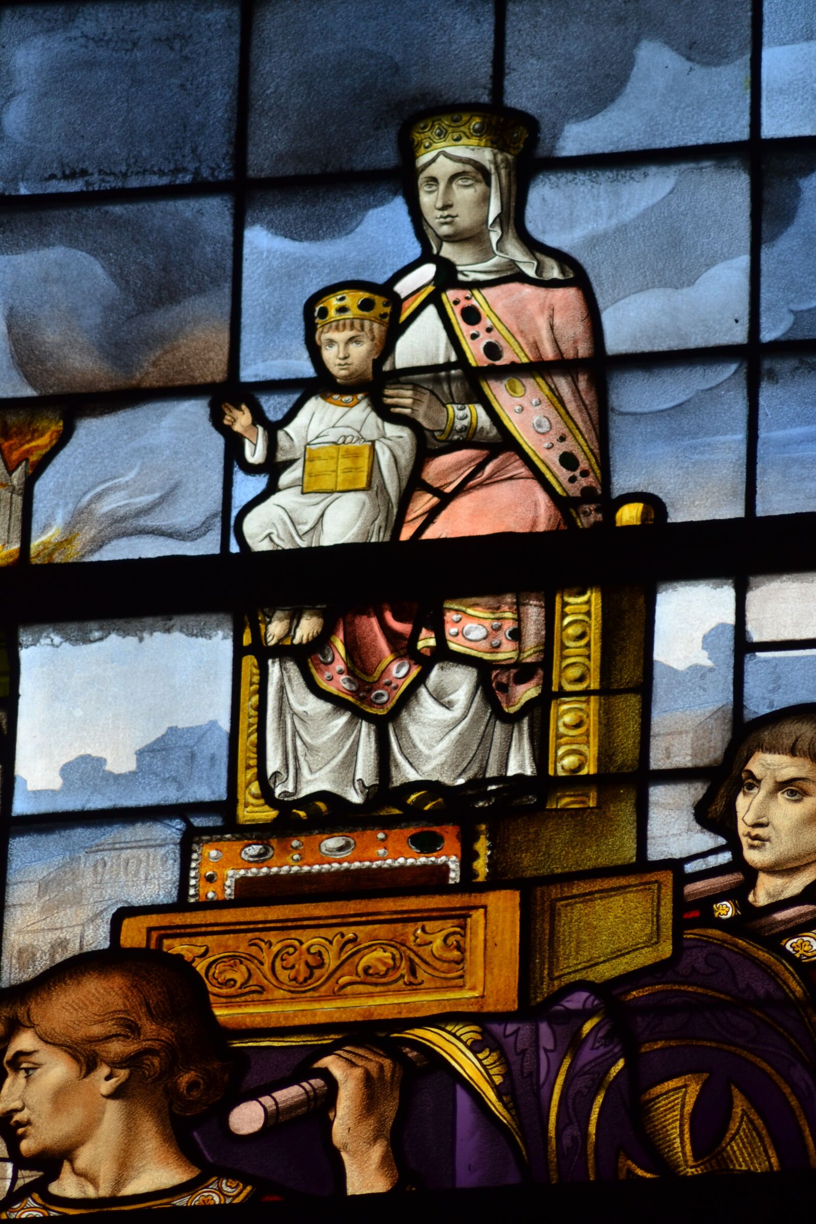 Nikon D3100 sample photo. Stained glass, window, church photography