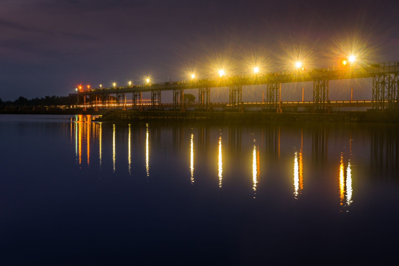 Nikon D5300 sample photo. Night, light, blue photography