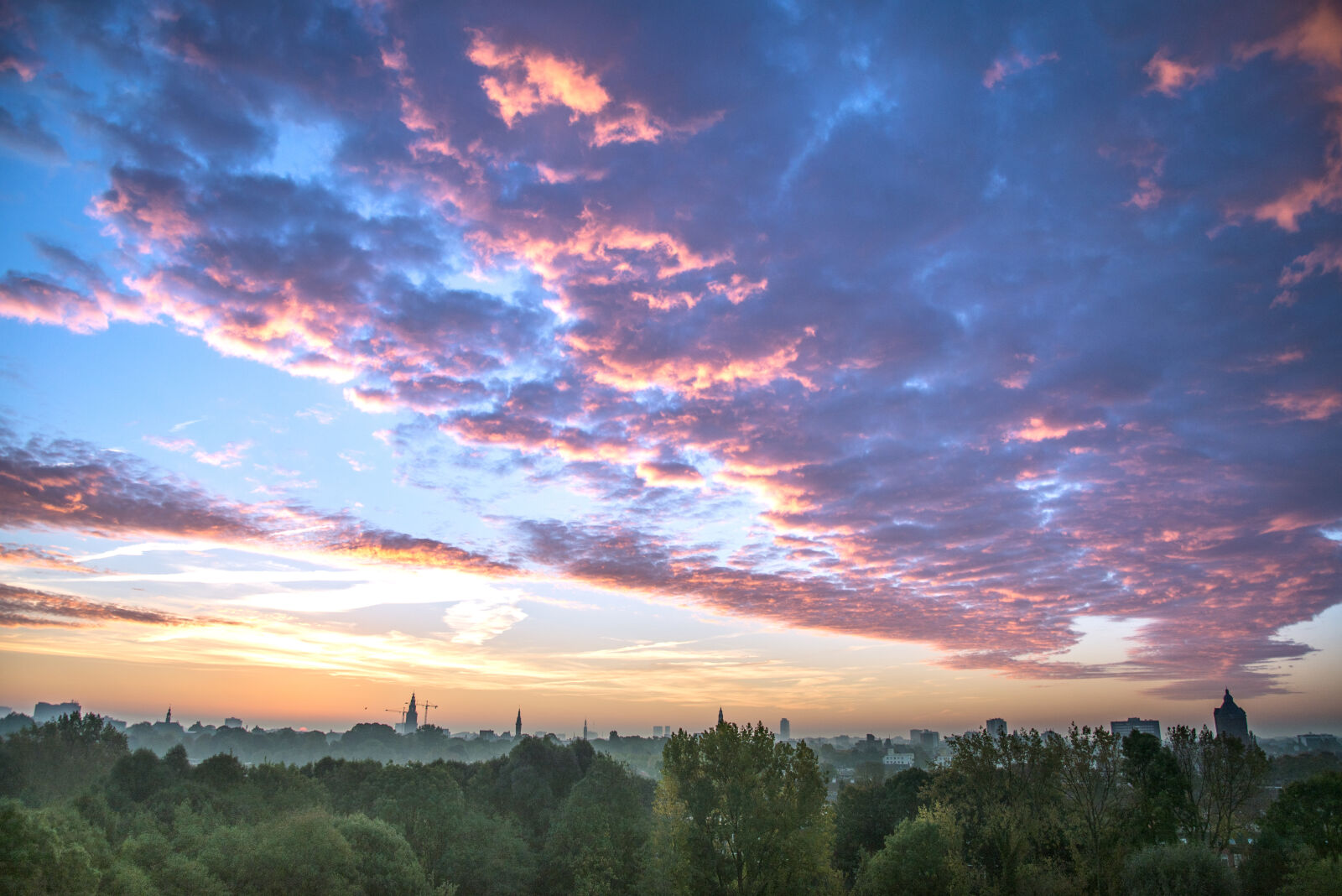 Nikon D600 sample photo. City, clouds, fog, fogg photography