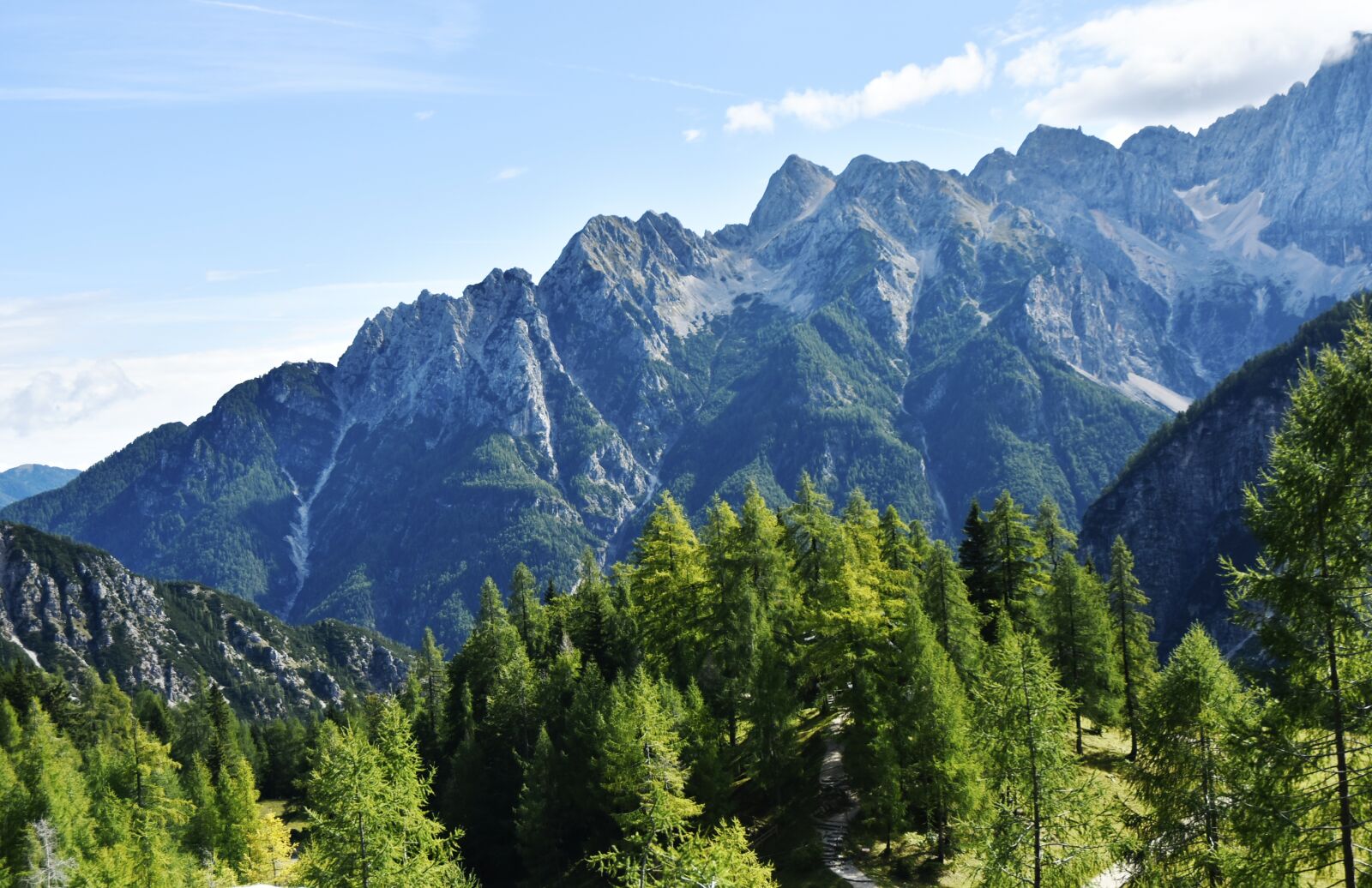 Nikon D7200 sample photo. Mountains, julian alps, blue photography