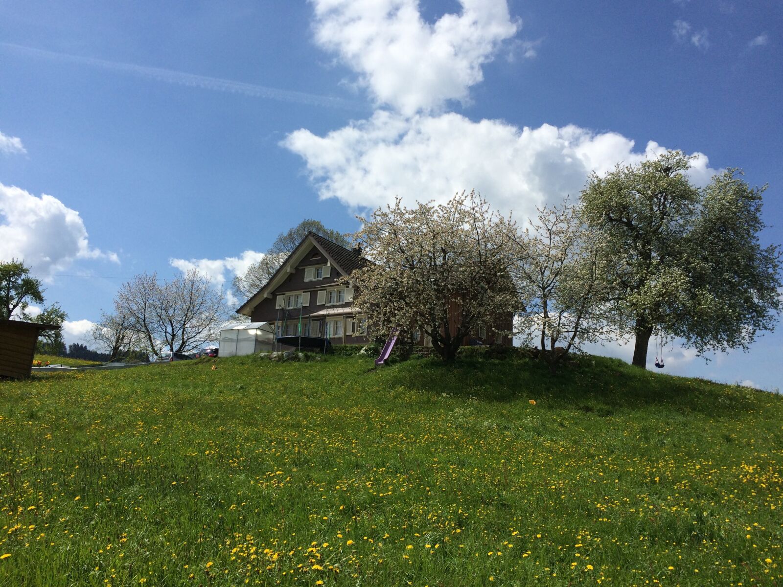iPhone 5s back camera 4.15mm f/2.2 sample photo. Farmhouse, in the, toggenburg photography