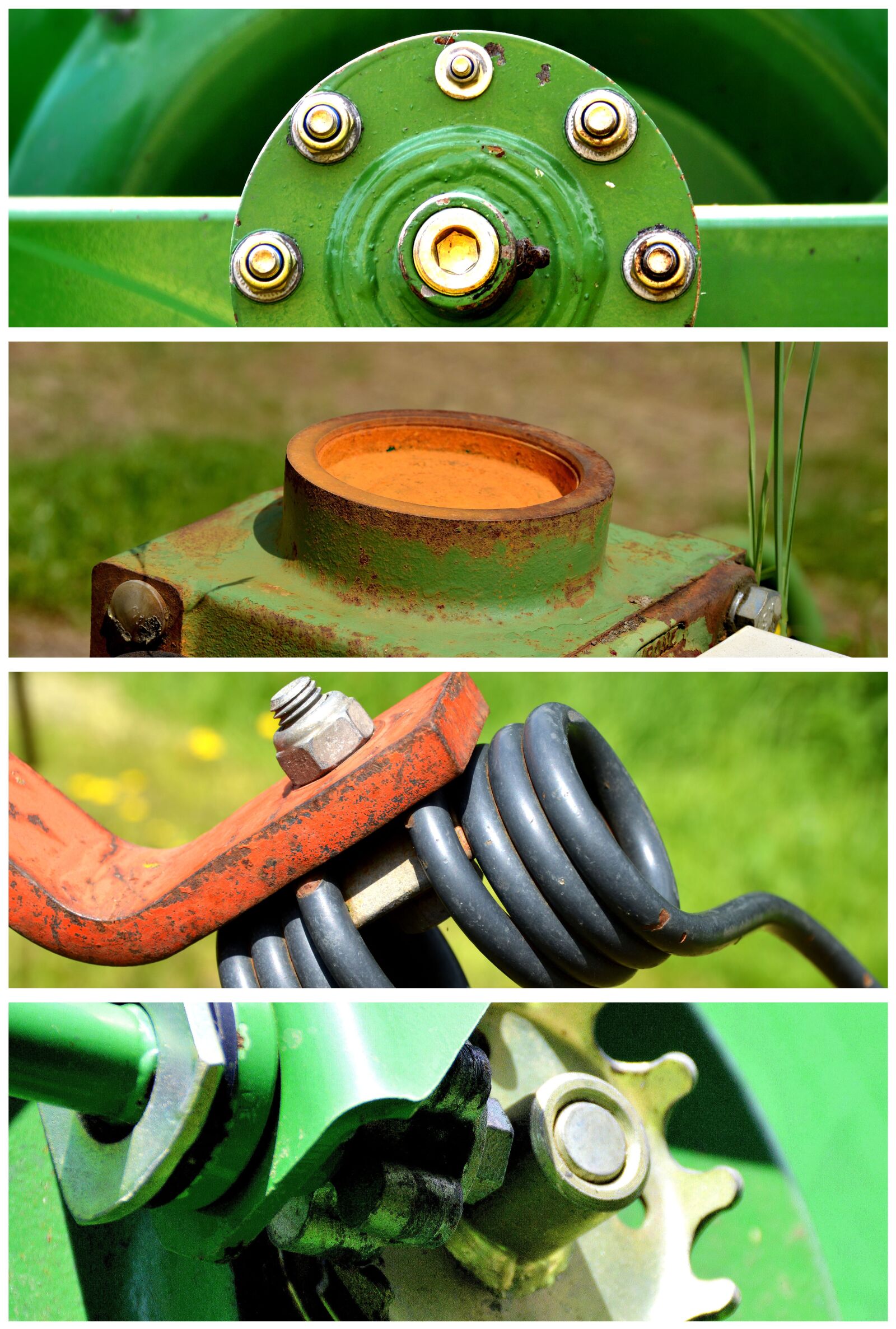 Nikon D3200 sample photo. Agricultural machine, screw, fixing photography