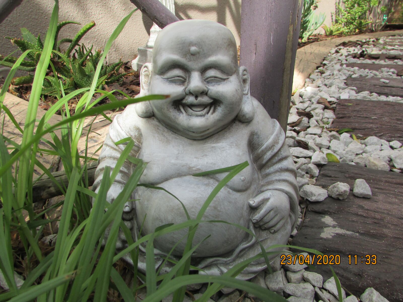Canon PowerShot SX400 IS sample photo. Laughing buddha, goodvibes, buddha photography