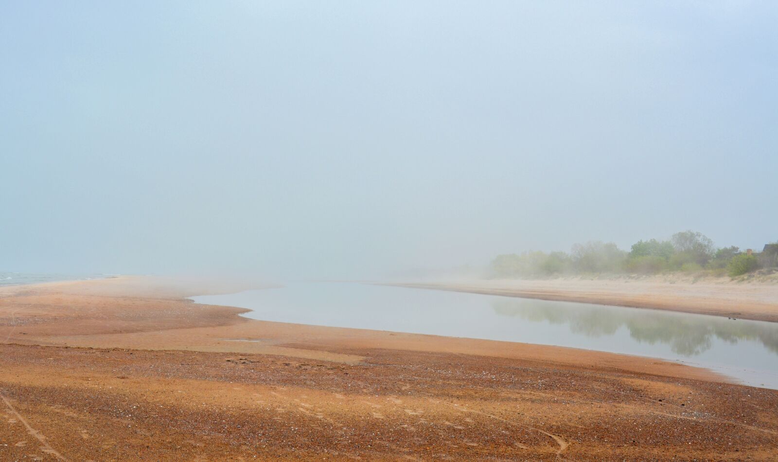 Nikon D5200 sample photo. Beach, mist, summer photography