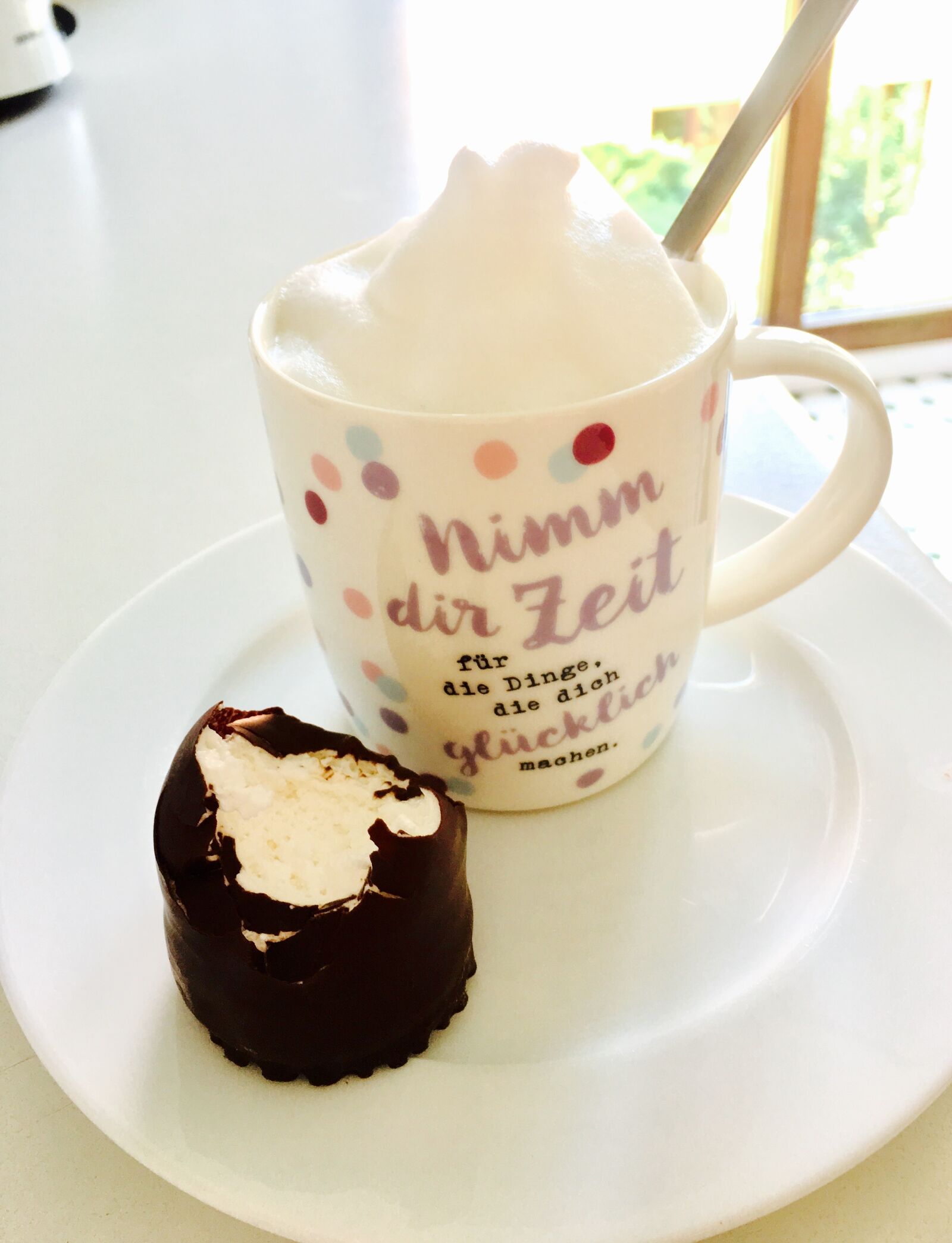 Apple iPhone 6s Plus sample photo. Cup, chocolate, coffee photography