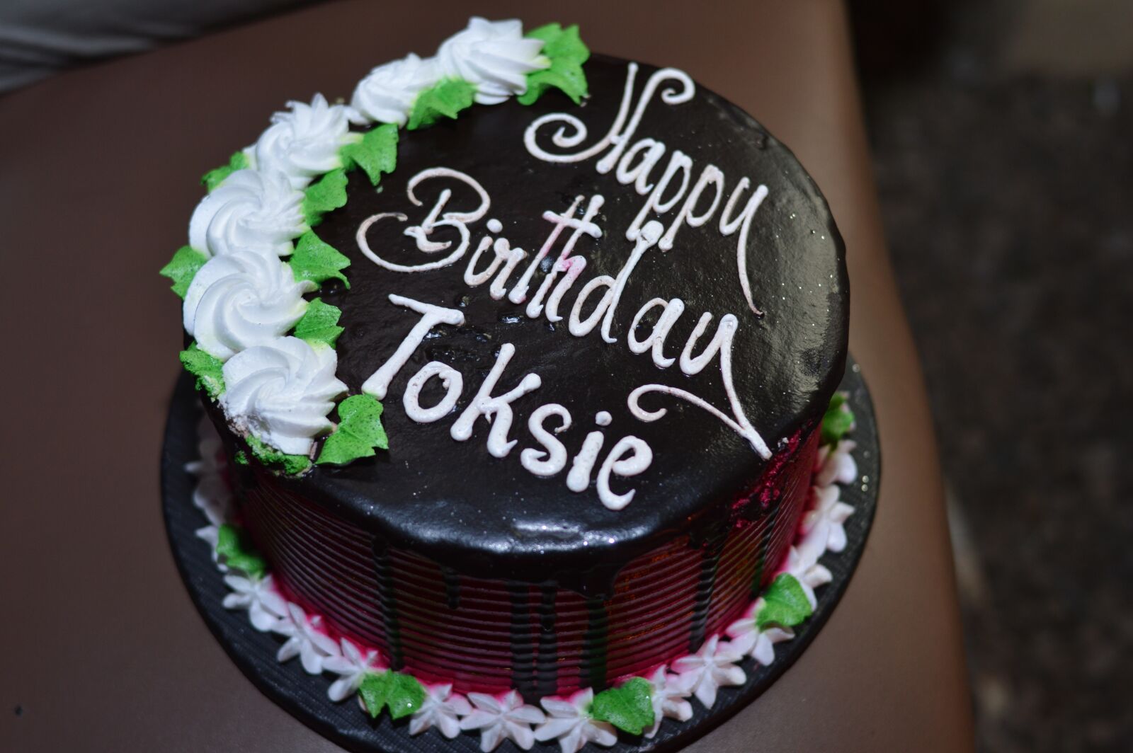 Nikon D3200 sample photo. Birthday, cake, chocolate photography