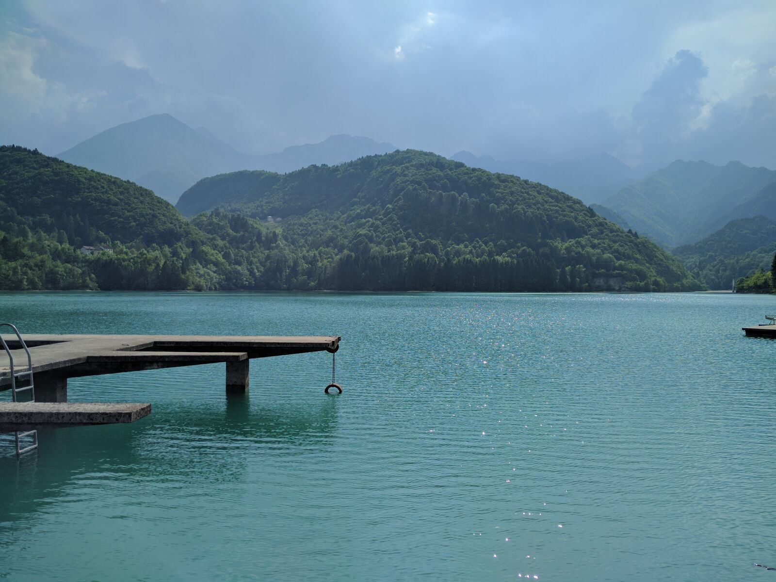 Google Nexus 6P sample photo. Italy, lake, mountains photography
