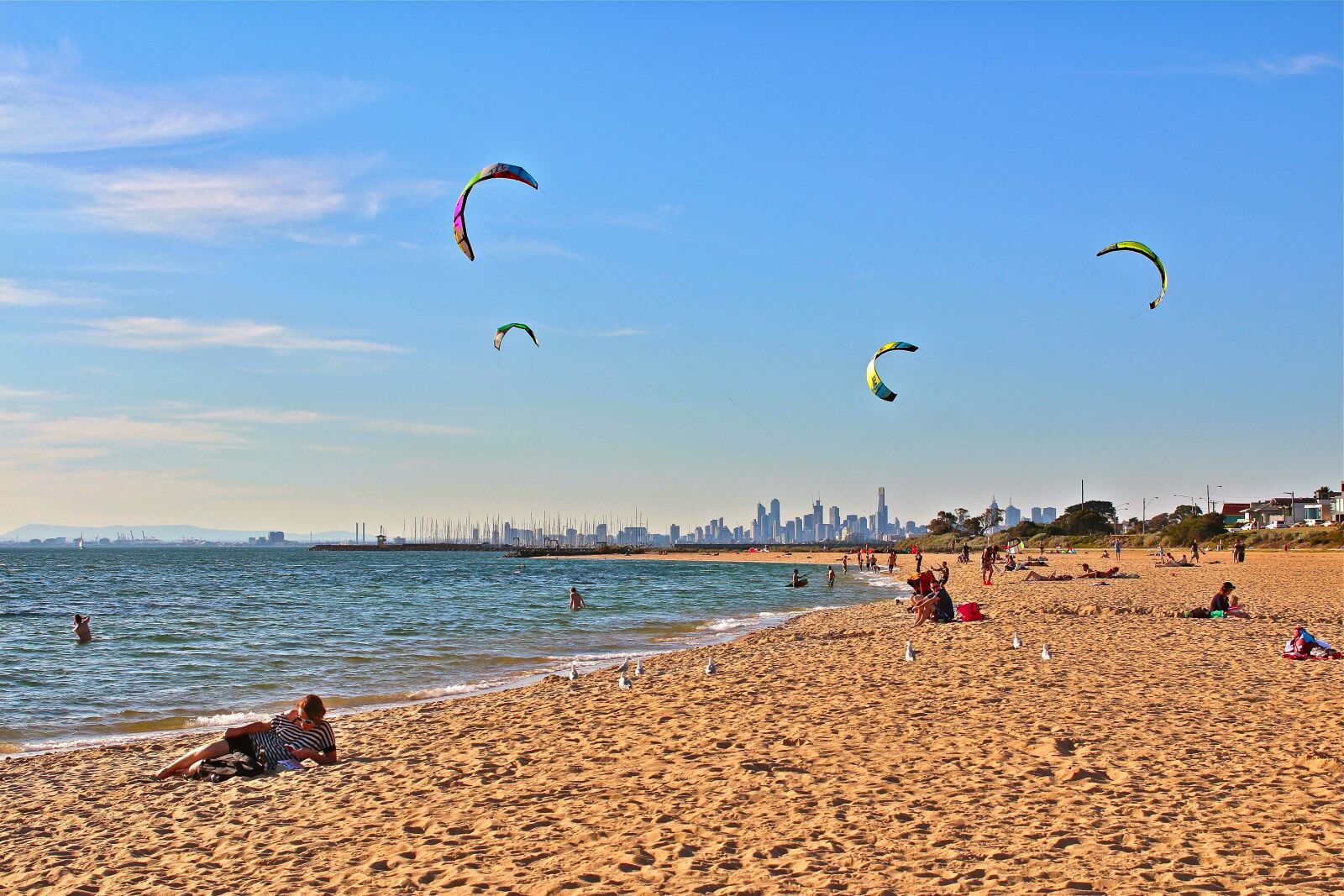Canon EOS 600D (Rebel EOS T3i / EOS Kiss X5) sample photo. Australia, melbourne, beach photography