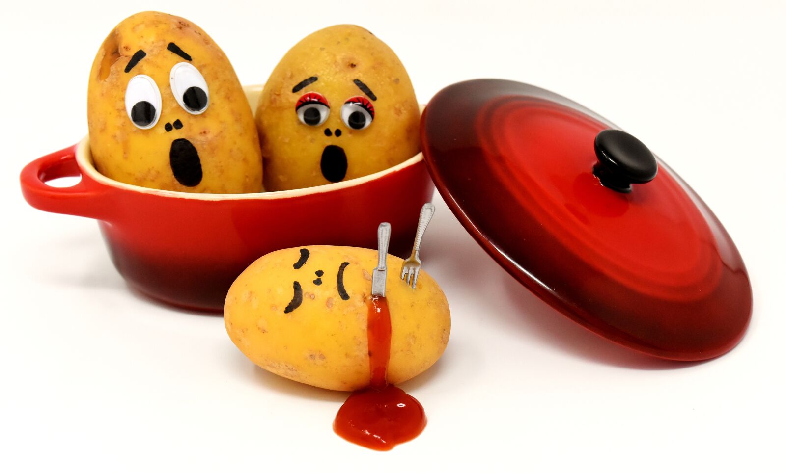 Nikon D7200 sample photo. Potatoes, ketchup, murder photography