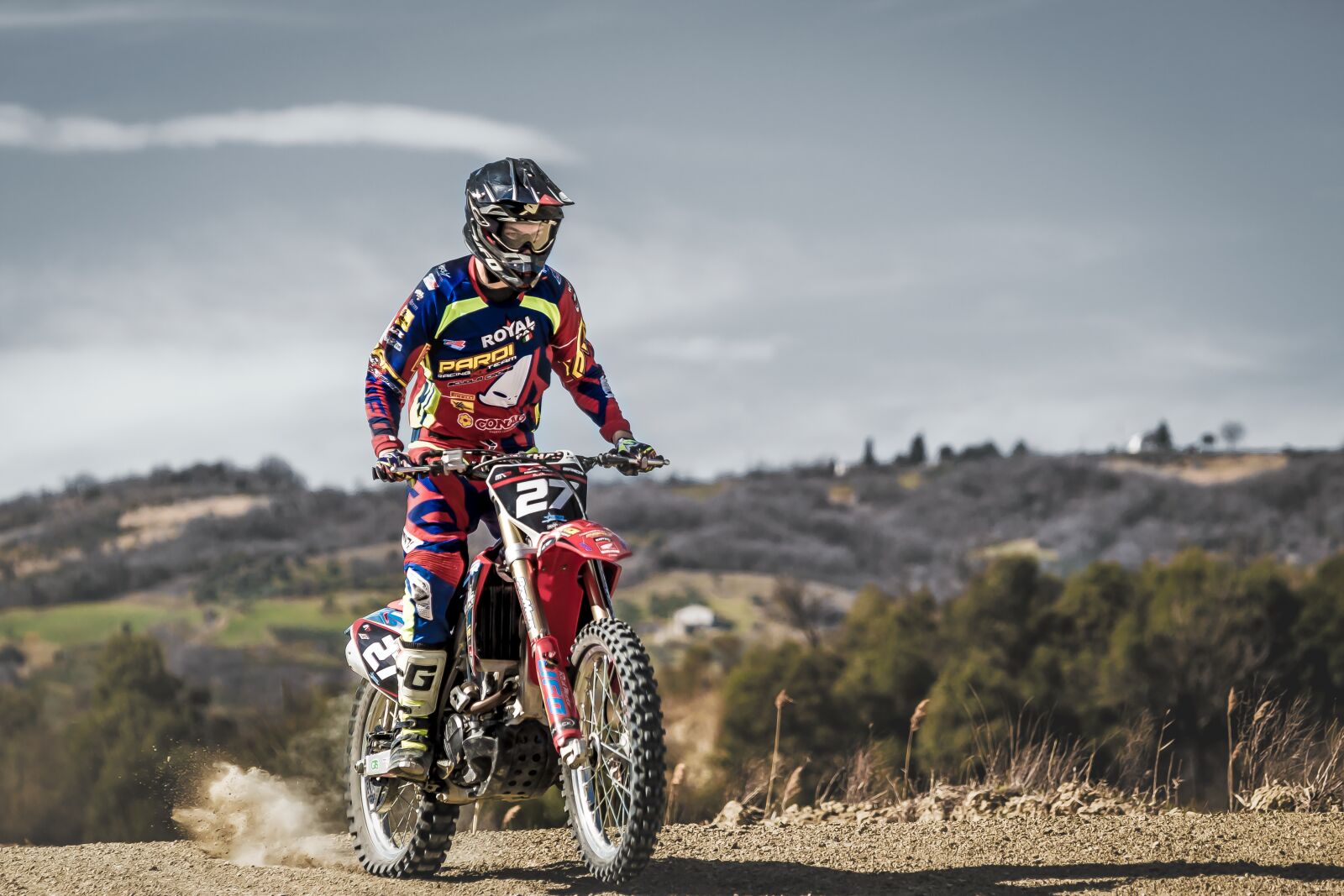 Tamron 70-210mm F4 Di VC USD sample photo. Motocross, pilot, moto photography