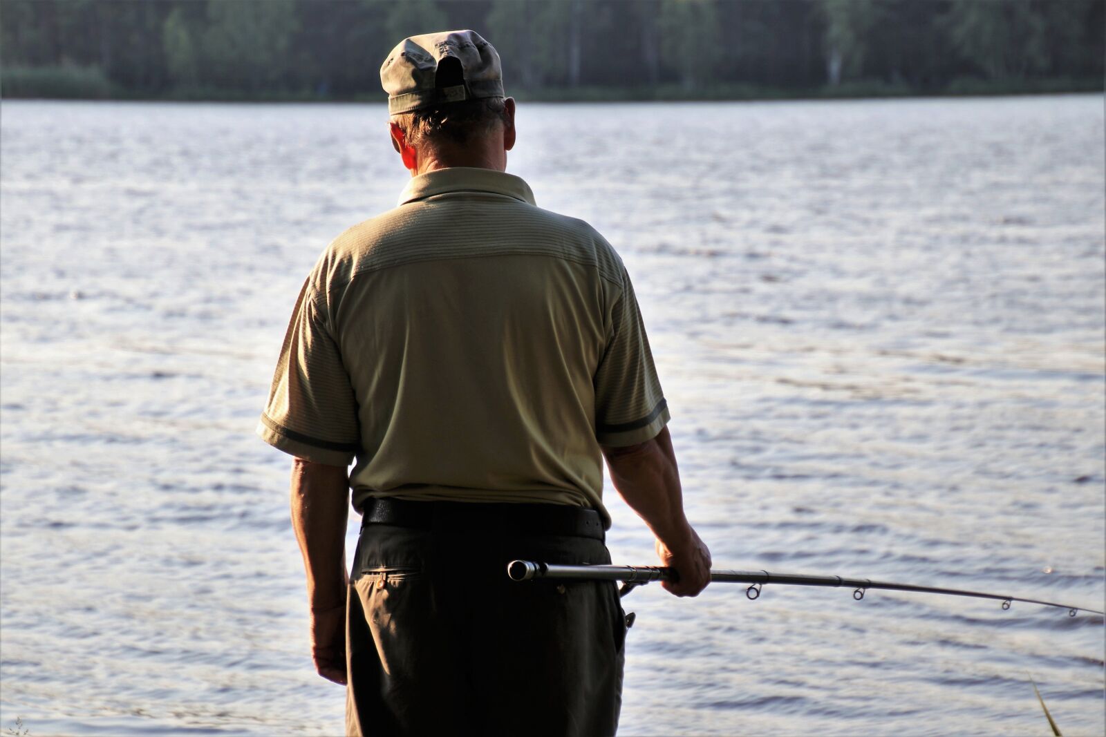 Canon EOS 80D sample photo. Lake, one, fishing photography