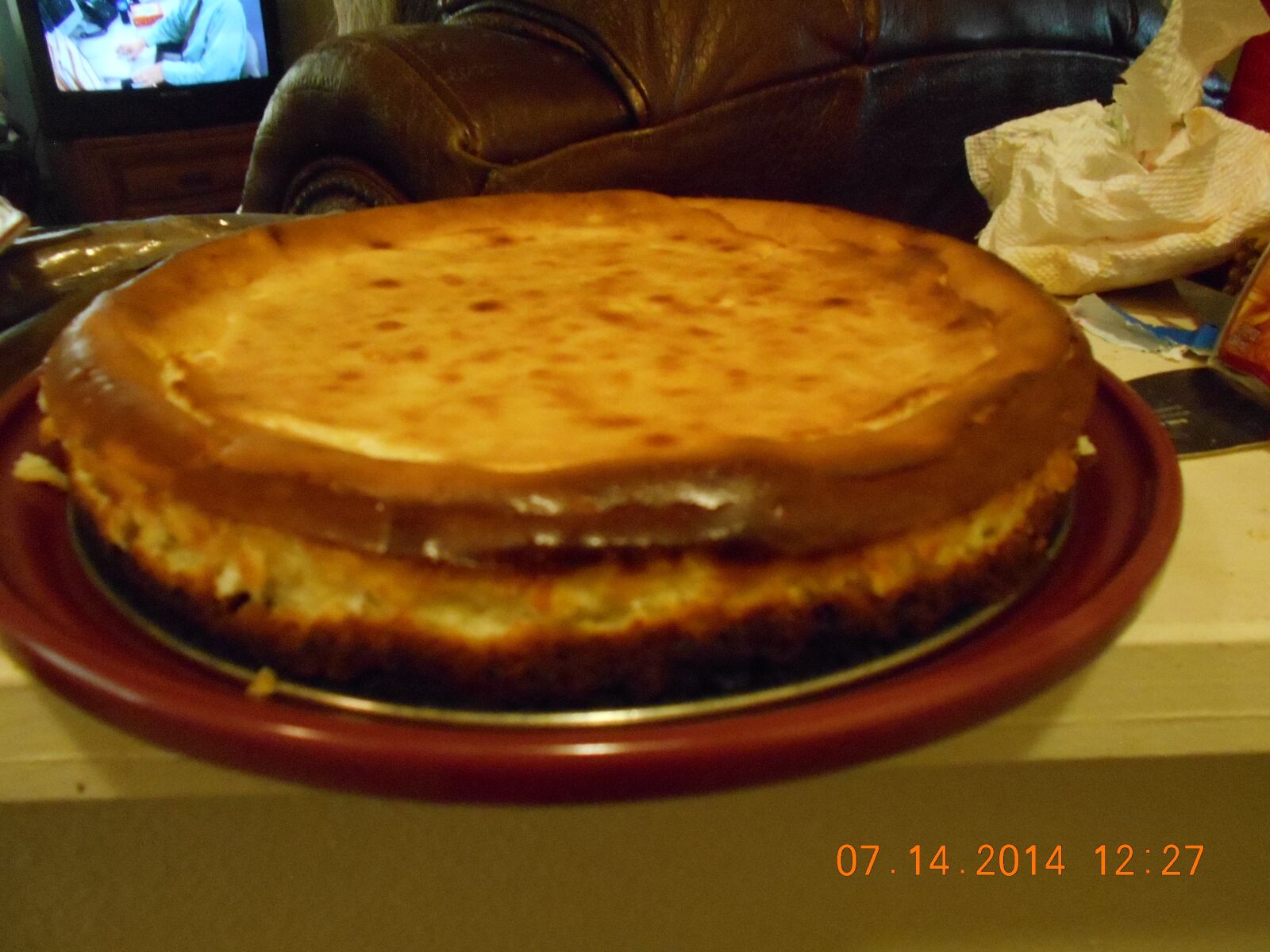 Nikon Coolpix L28 sample photo. Cheesecake, dessert, food photography