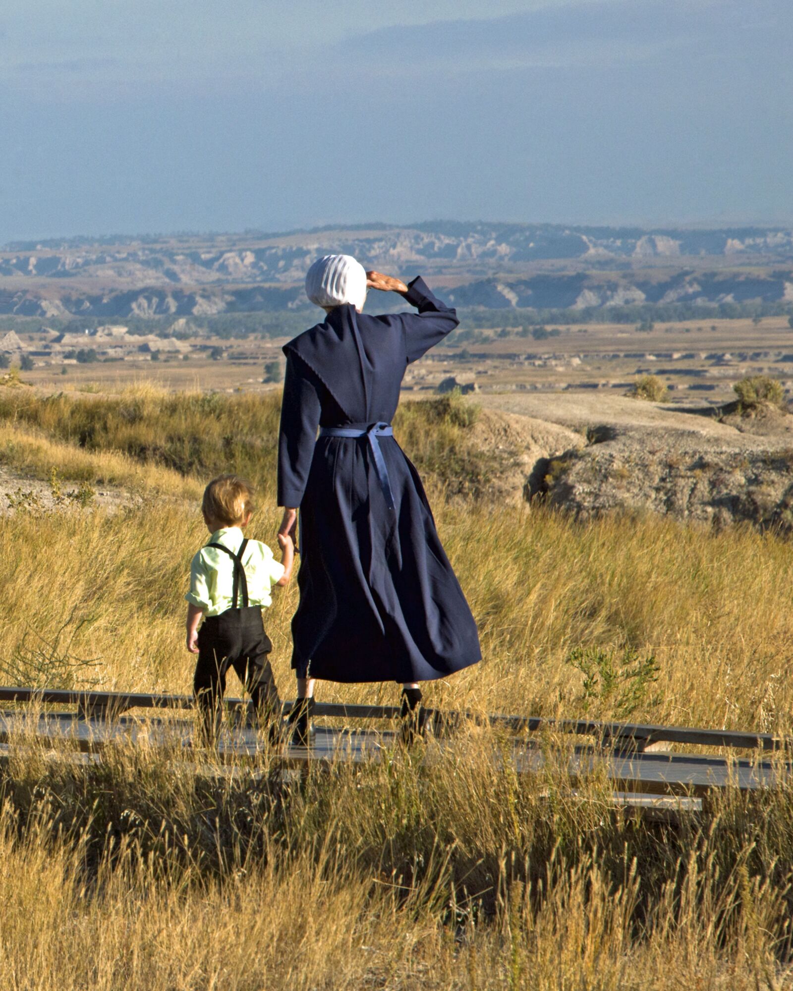 Nikon D610 sample photo. Mennonite, woman, child photography