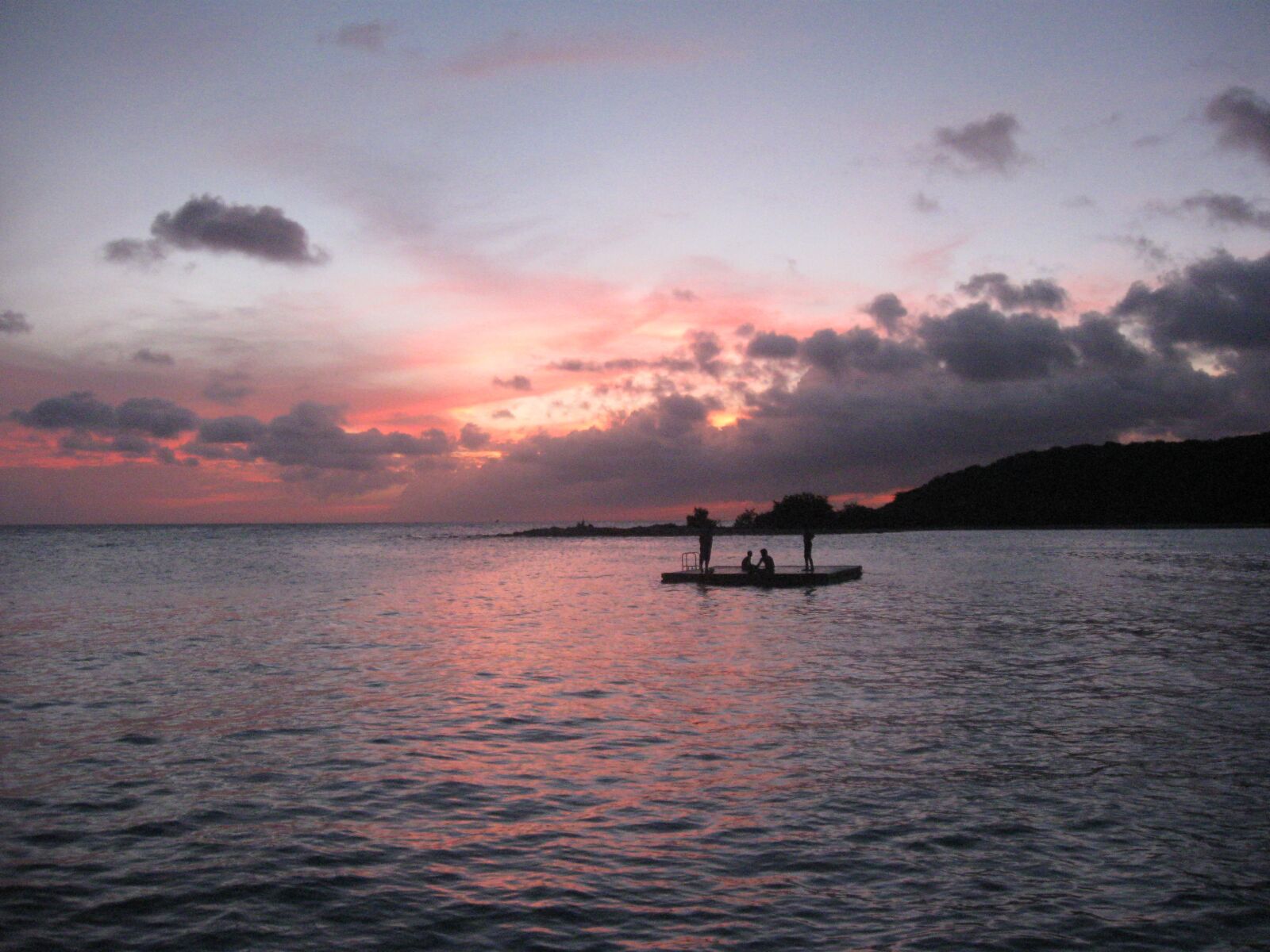 Canon PowerShot A590 IS sample photo. Curaçao, sunset, sea photography