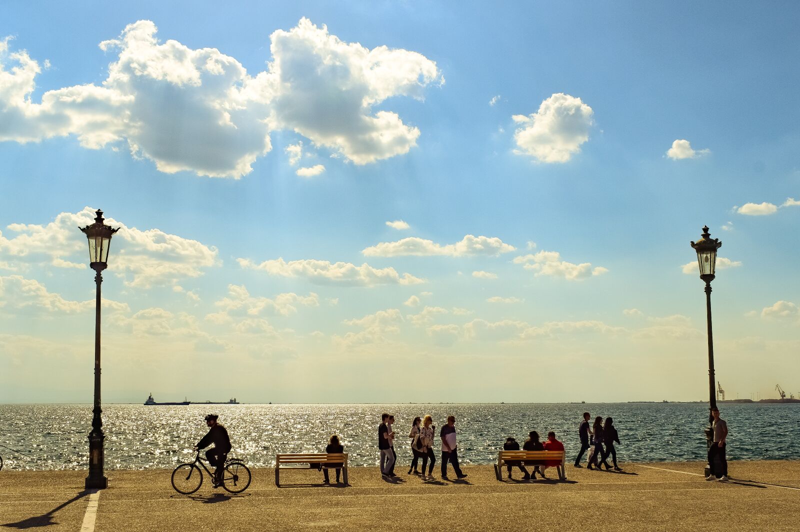 Nikon D3300 sample photo. Greece, thessaloniki, promenade photography