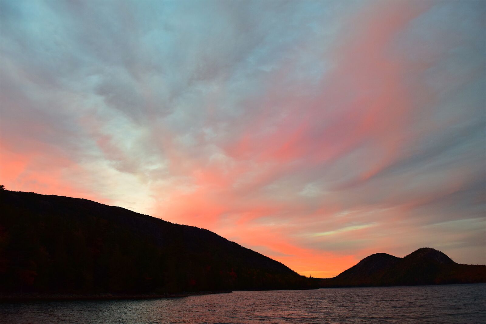 Nikon D3300 sample photo. Sunset, sky, lake photography