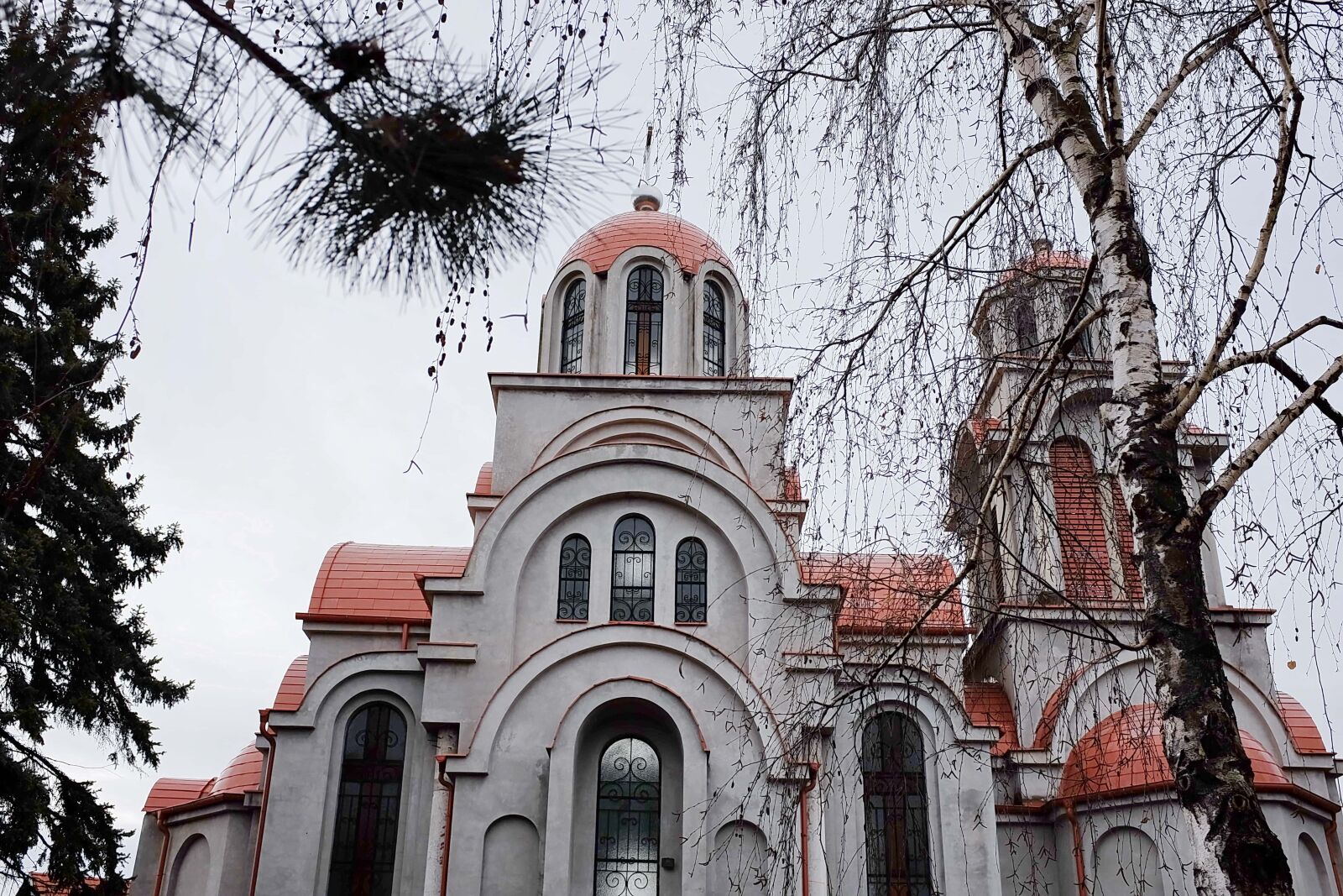Fujifilm X100T sample photo. Modern, architectural style, monastery photography