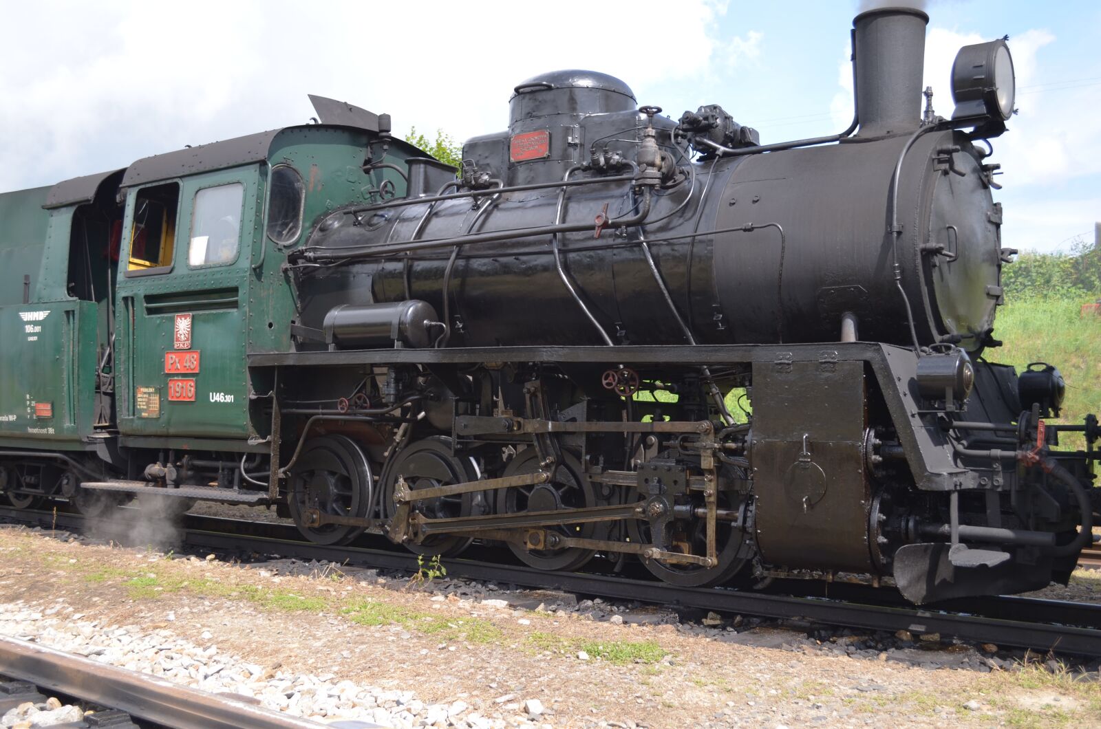 Nikon D5100 sample photo. Train, steam locomotive, histirick photography