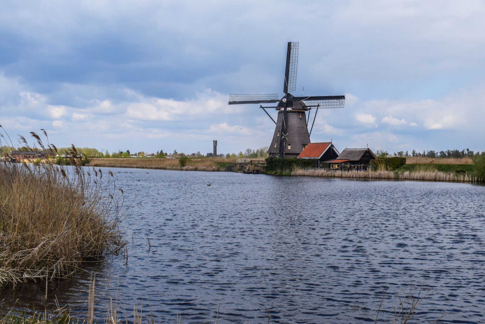 Nikon D5300 sample photo. Mill, kinderdijk, netherlands photography