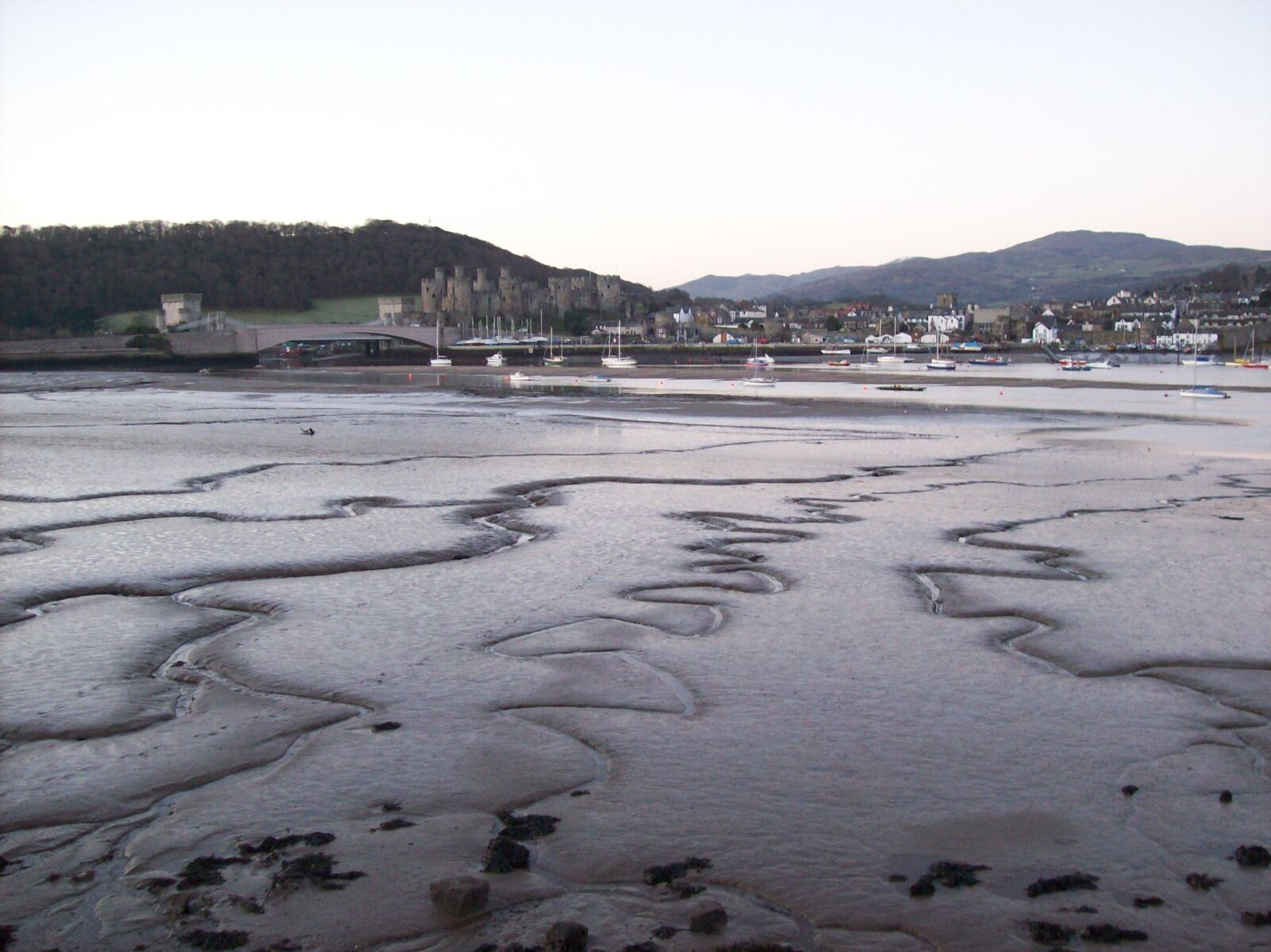 Kodak EASYSHARE C613 ZOOM DIGITAL CAMERA sample photo. Conwy, north, wales estuary photography