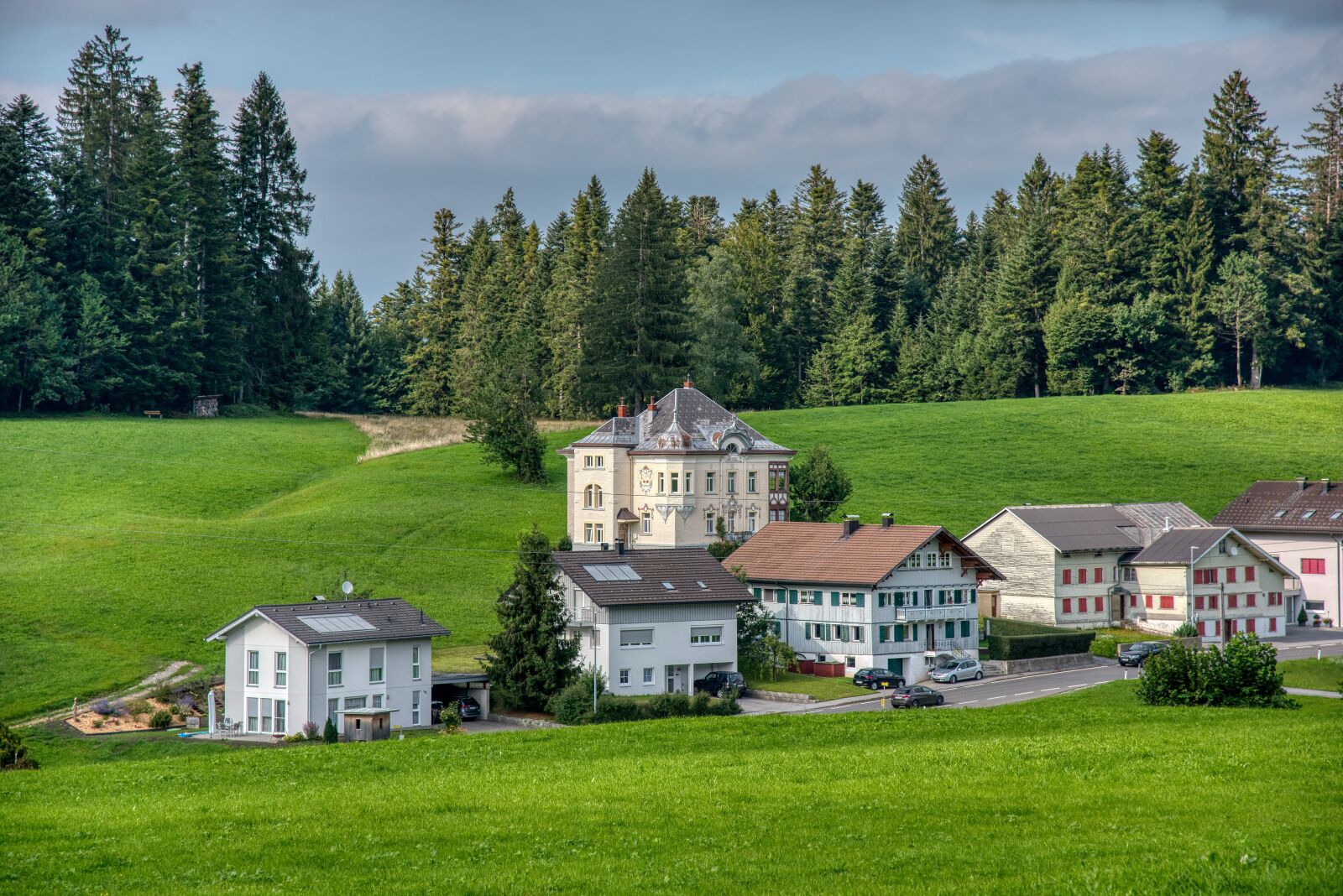 Nikon D750 sample photo. Krumbach, bregenzerwald, village photography