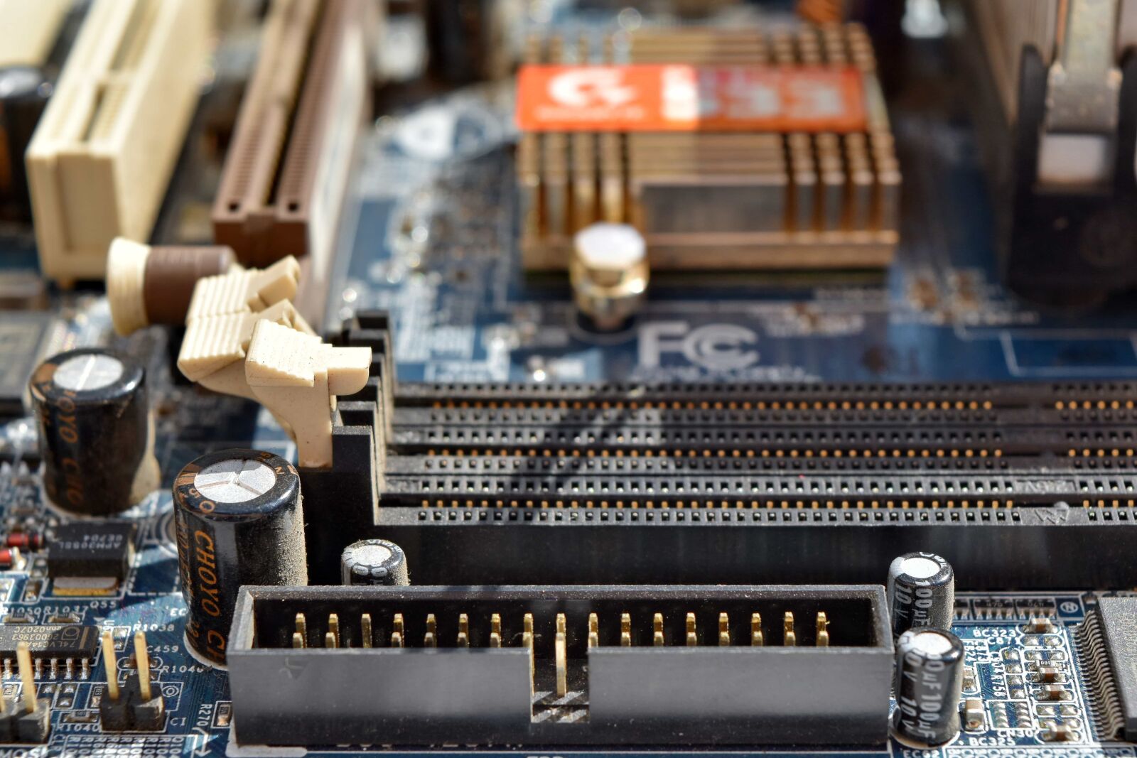 Nikon D5500 sample photo. Circuit board, memory, motherboard photography