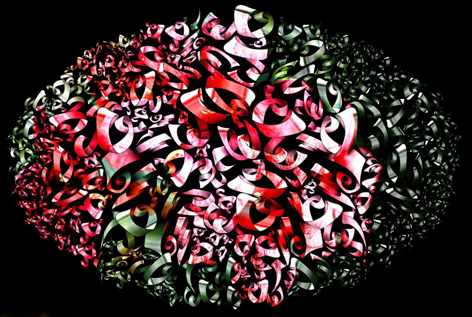 Canon EOS 5D Mark III sample photo. Form, color ribbon, photoshop photography