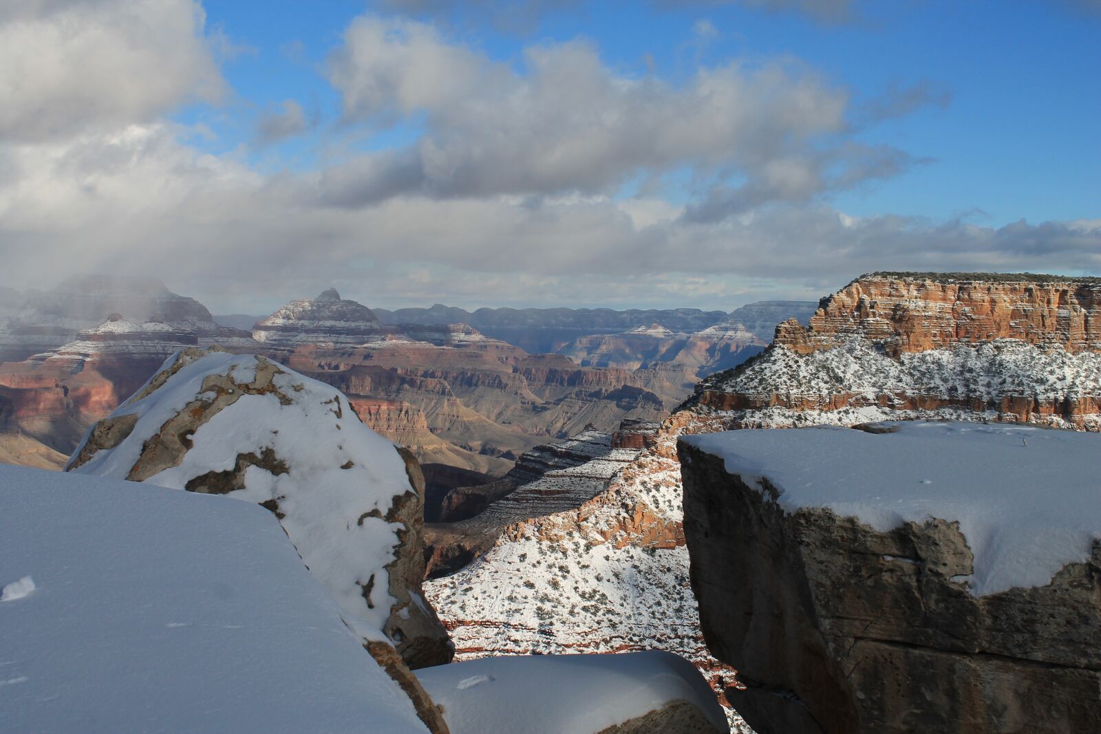 Canon EOS 1100D (EOS Rebel T3 / EOS Kiss X50) sample photo. Grand canyon, winter, canyon photography