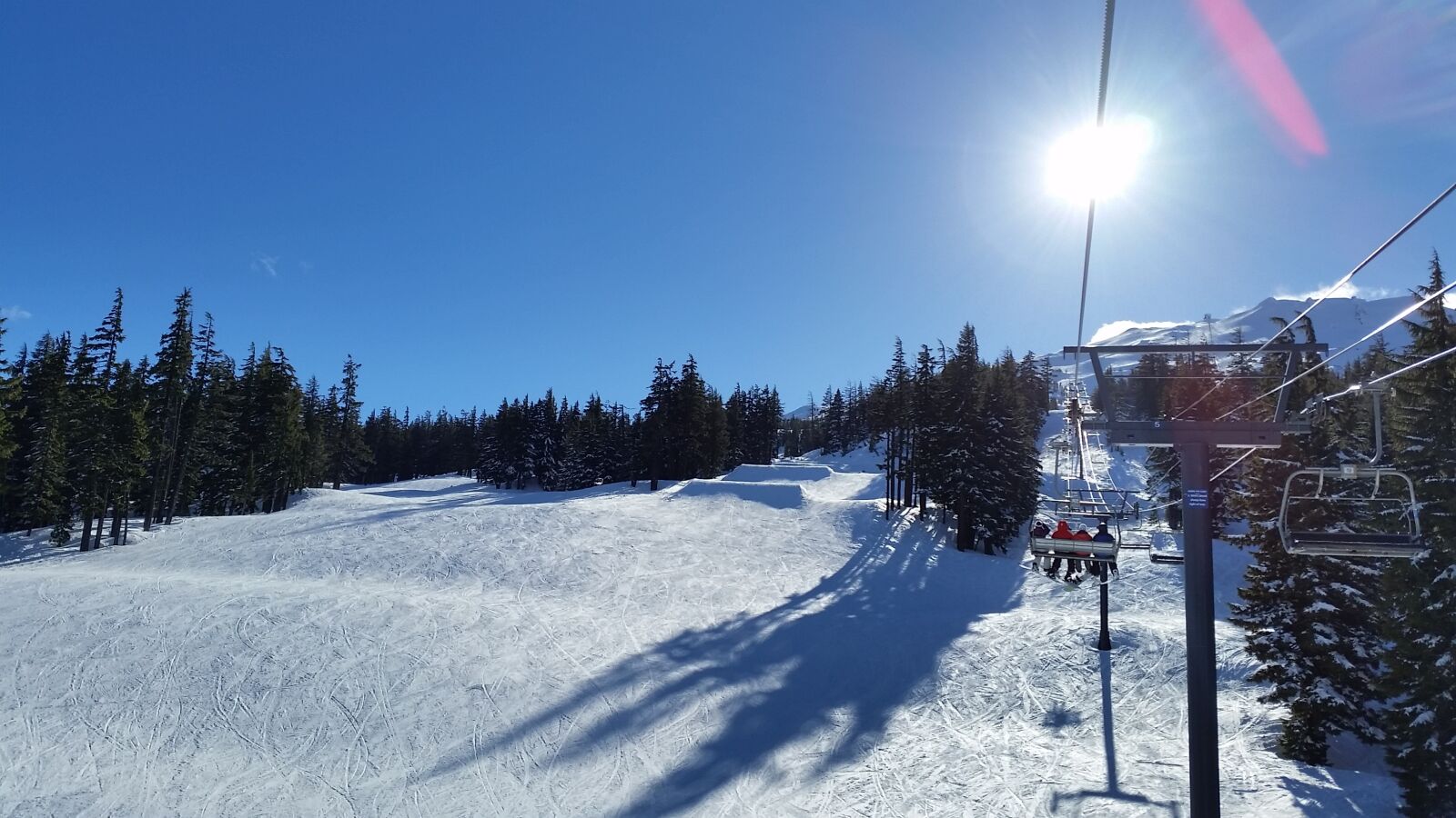 Samsung Galaxy S5 sample photo. Mt bachelor, mountain, skiing photography