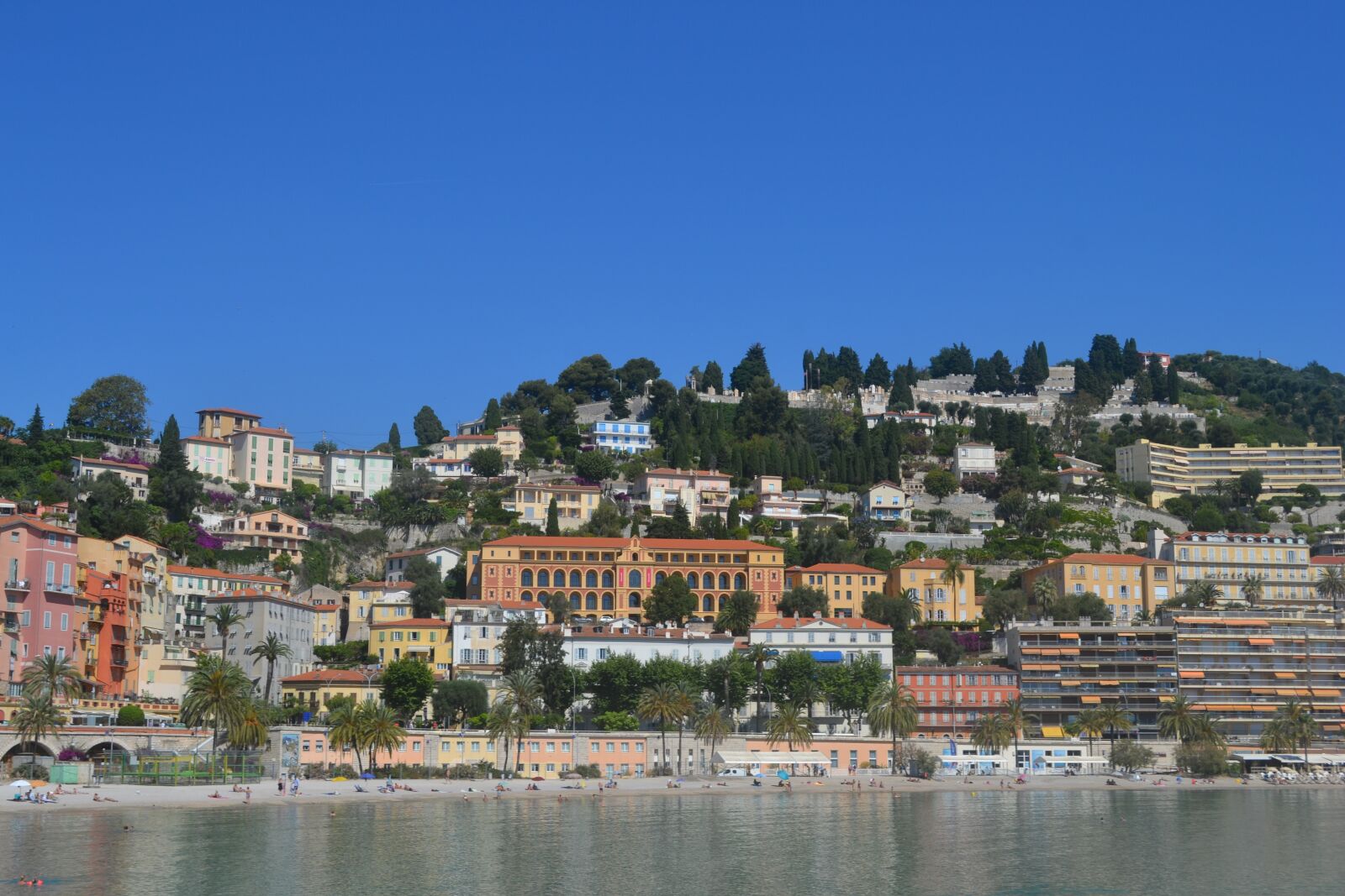 Nikon D3100 sample photo. Chin, french riviera, mediterranean photography