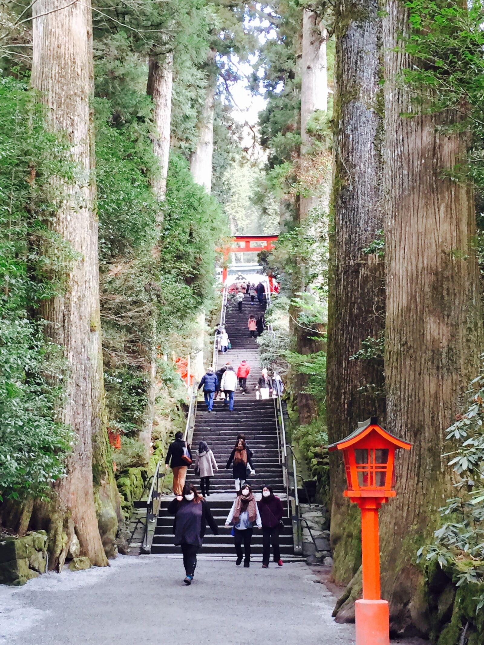 Apple iPhone 6 sample photo. Shrine, road approaching a photography