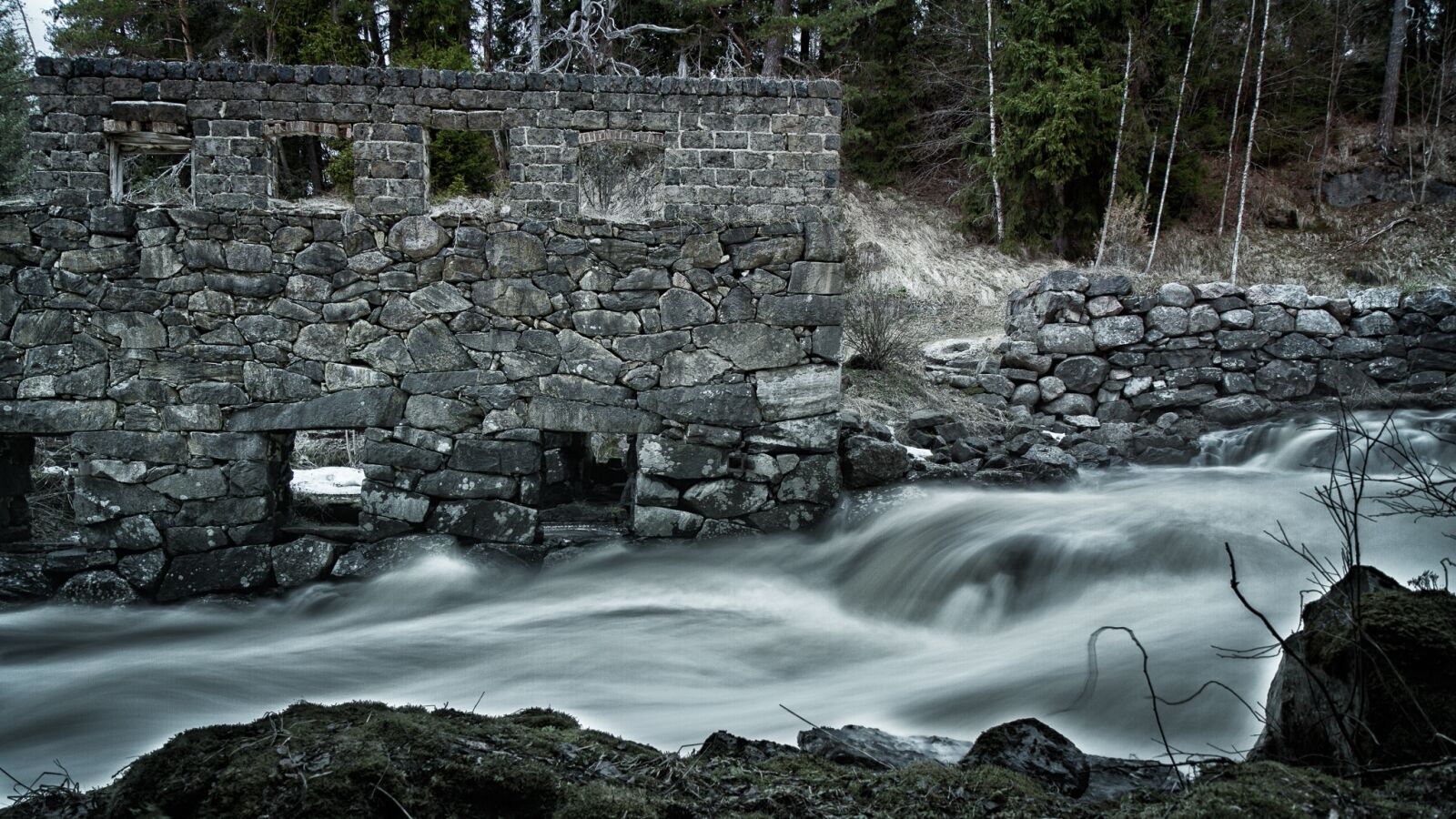 Canon EOS 7D sample photo. Old, mill, building photography