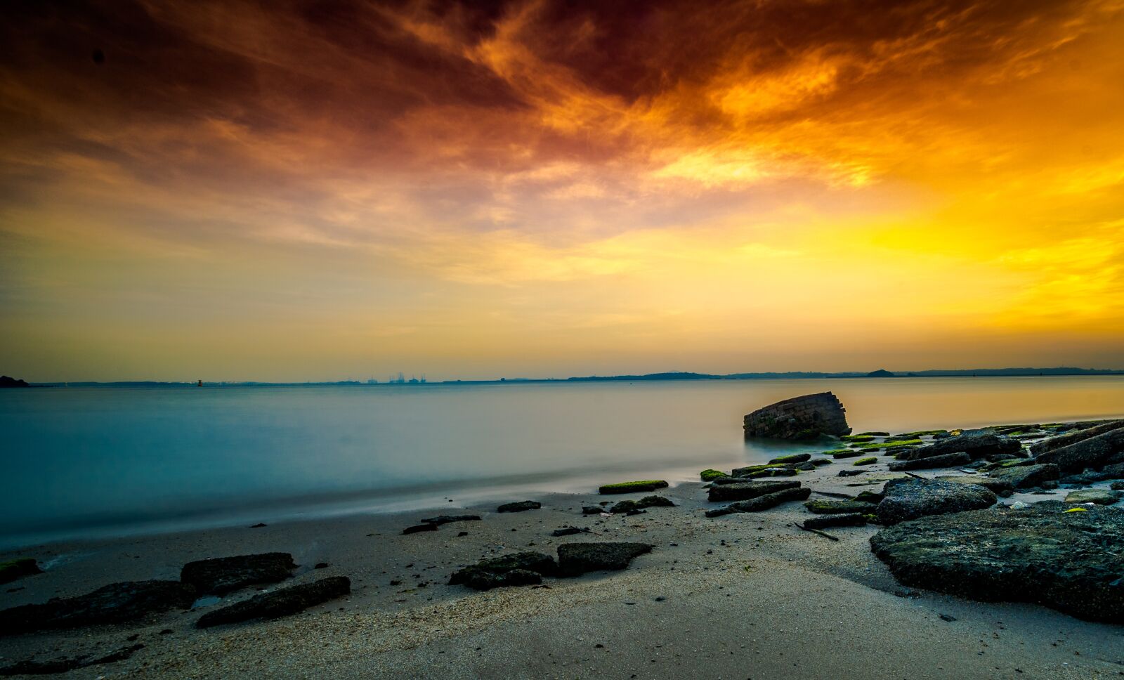 Nikon D7100 sample photo. Singapore, beach, sunrise photography