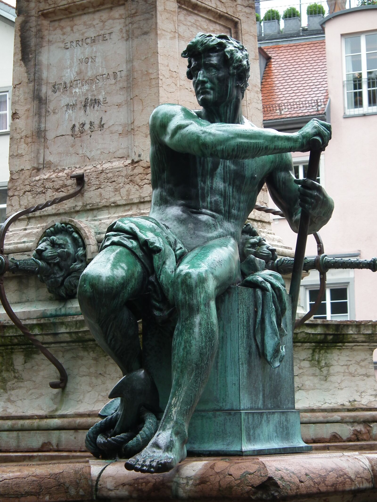 FujiFilm FinePix HS10 (FinePix HS11) sample photo. Statue, sculpture, art photography
