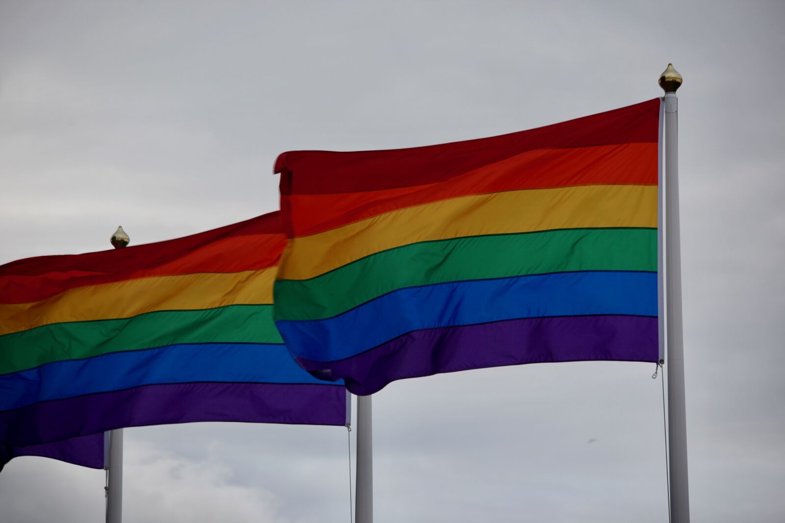 Canon EOS 5D Mark II sample photo. Pride, flag, queer photography