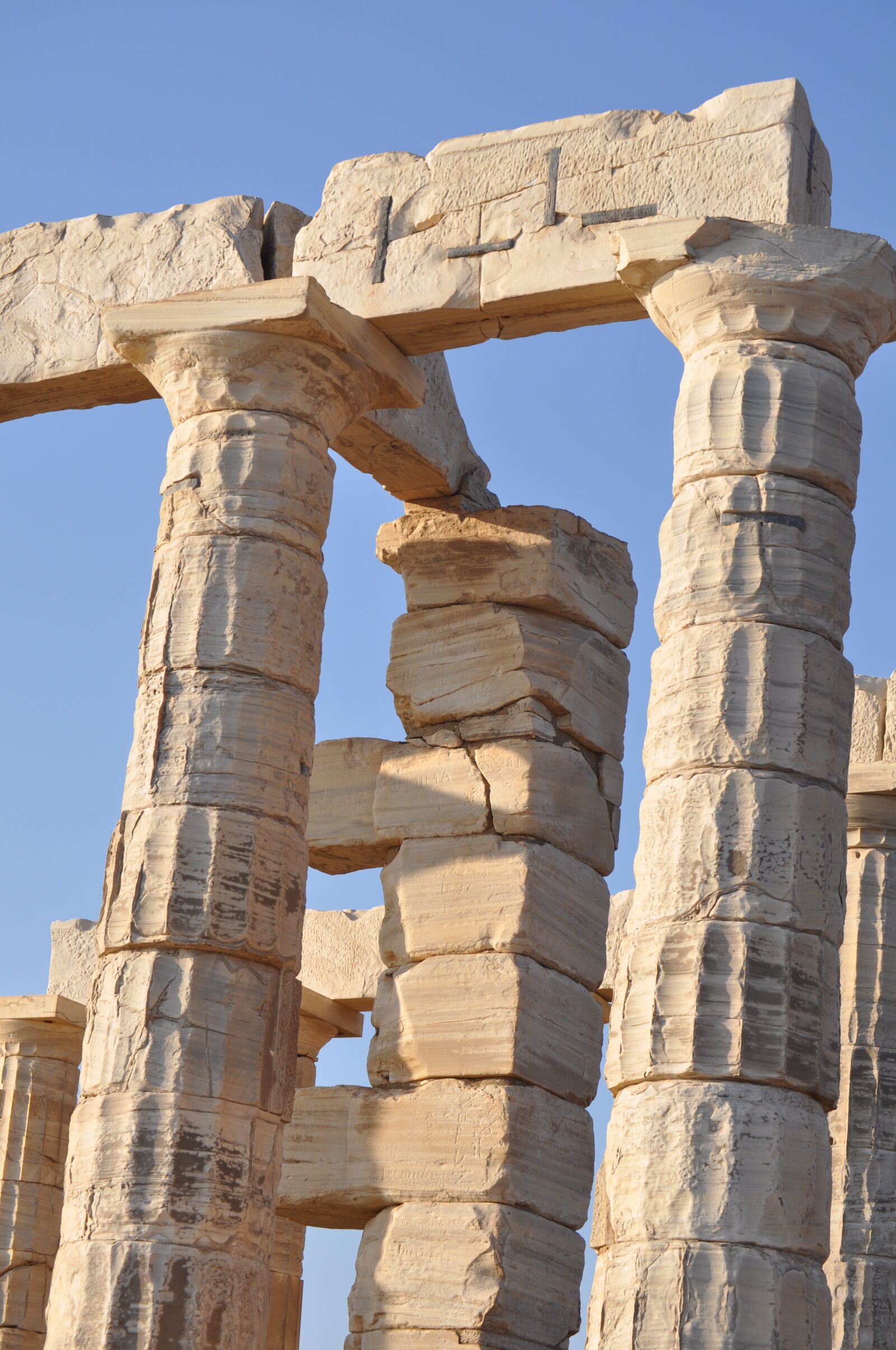 Nikon D5000 sample photo. Greek temple, zeus, athens photography