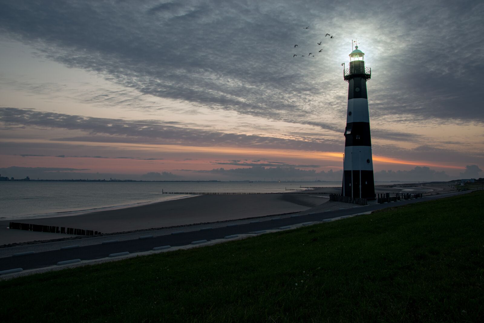 Nikon D5300 sample photo. Lighthouse, breskens, north sea photography