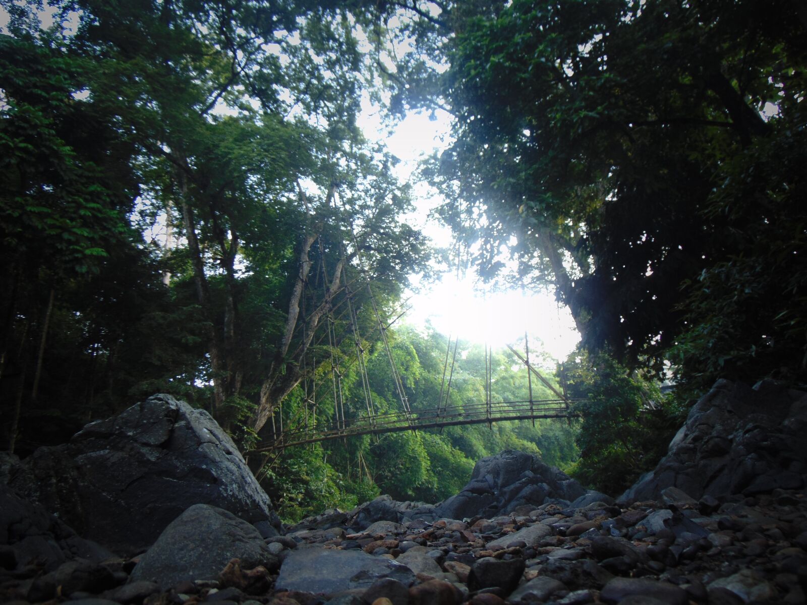 Sony Cyber-shot DSC-H300 sample photo. Sungai, jembatan, pedesaan photography