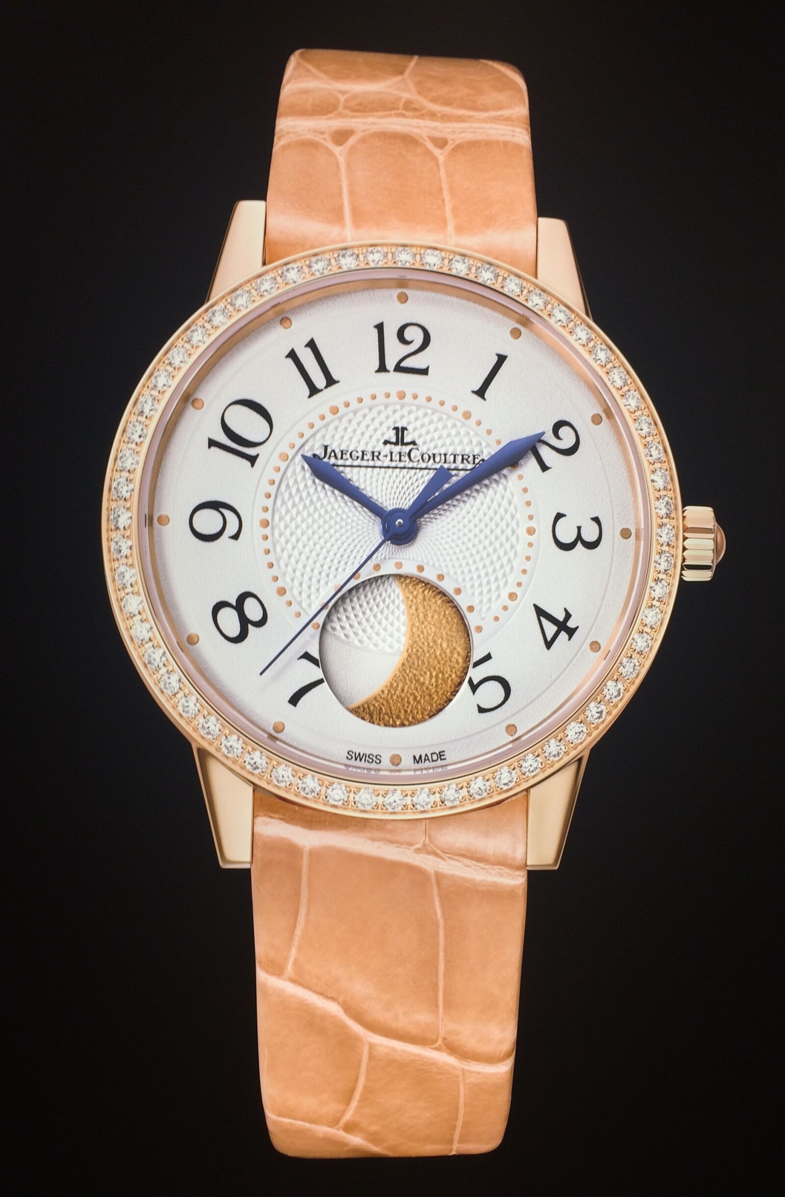 iPhone 5s back camera 4.15mm f/2.2 sample photo. Watch, jaeger lecoultre, diamond photography