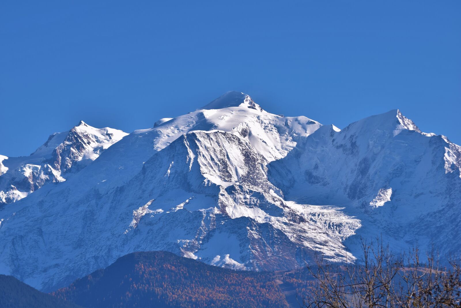 Nikon D3300 sample photo. Mont blanc, alps, mountain photography