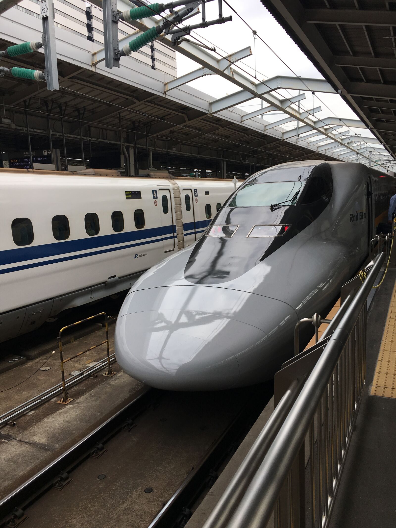 Apple iPhone 6s sample photo. Bullet train, hikari rail photography