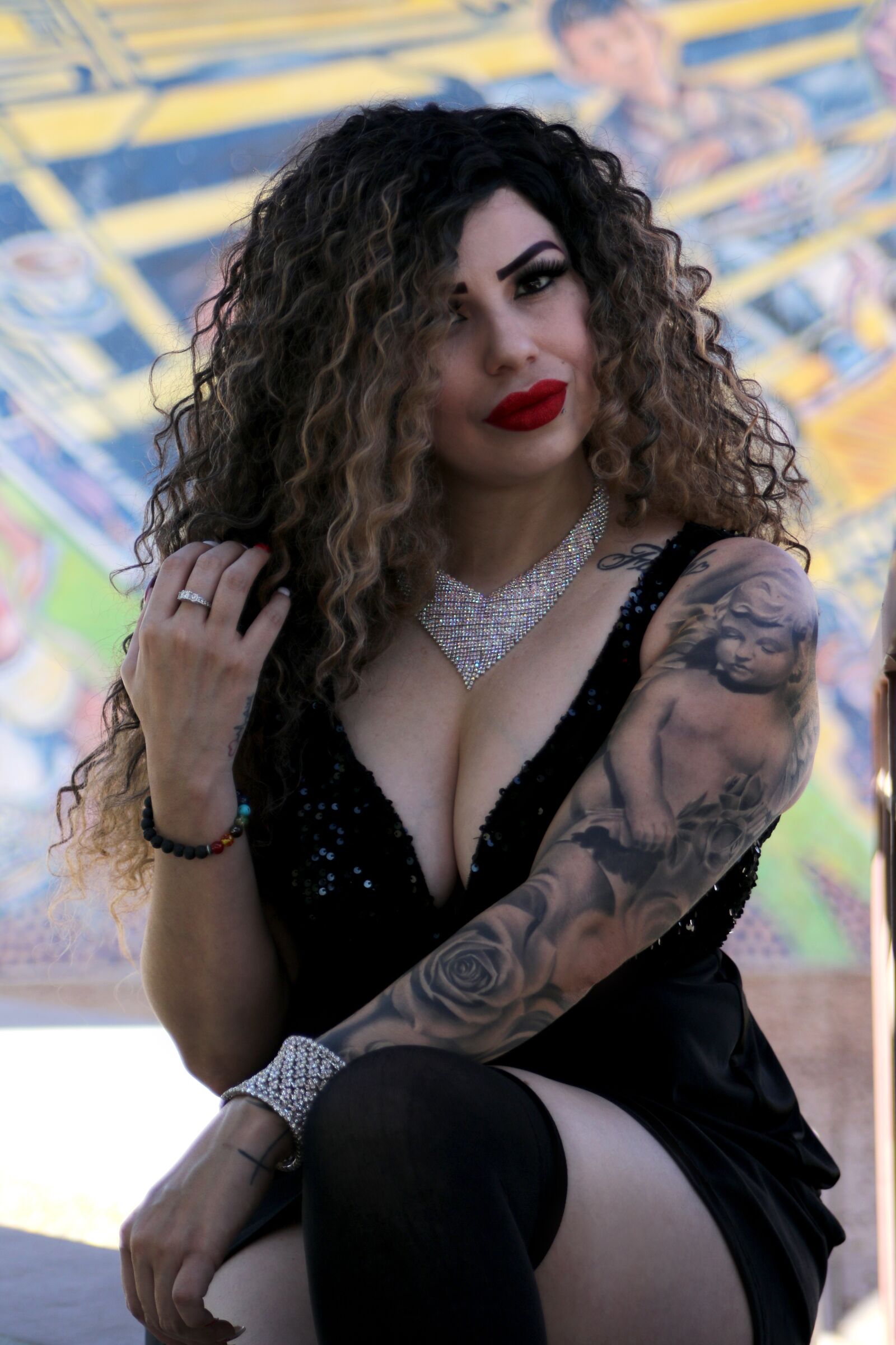 Canon EOS 7D Mark II sample photo. Woman, girl, tattoos photography