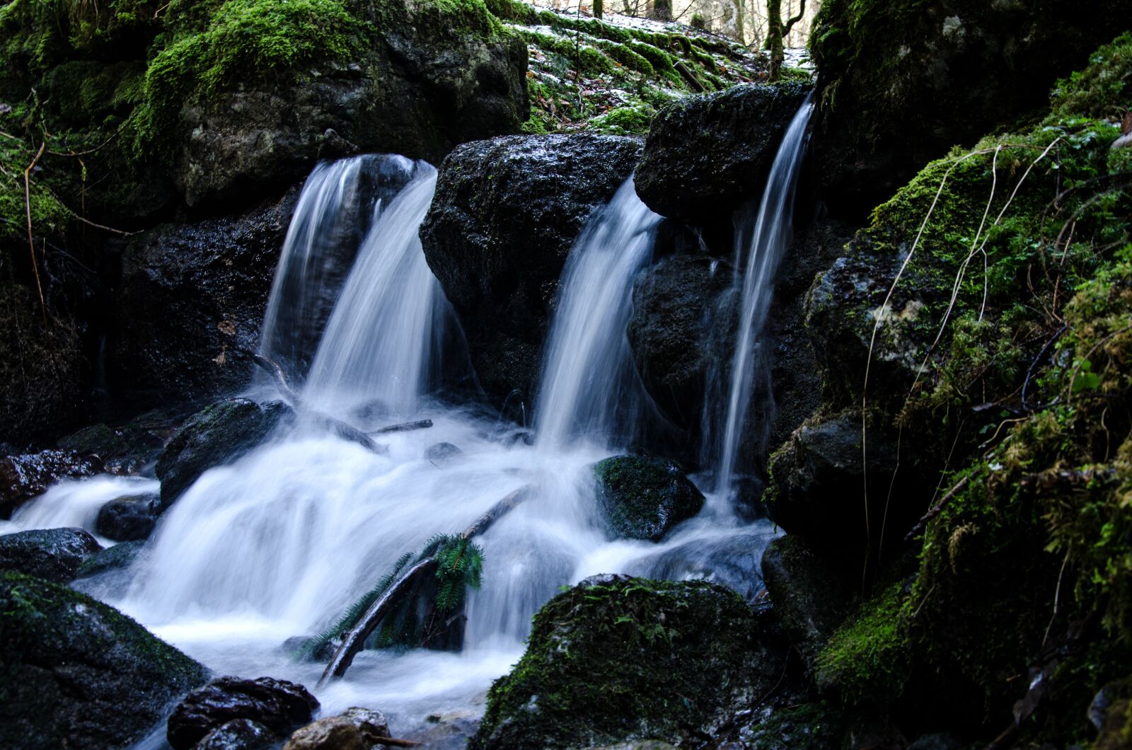 Nikon D5100 sample photo. Waterfall, waters, nature photography