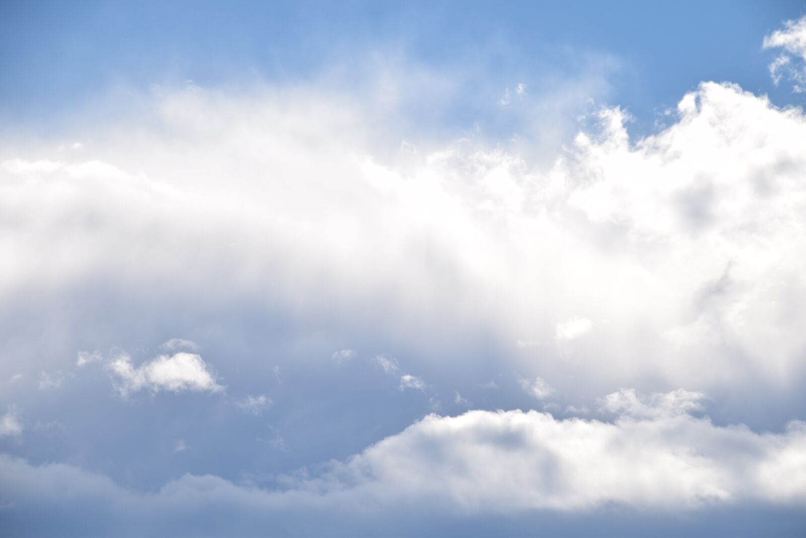 Nikon D5300 sample photo. Blue sky, white clouds photography