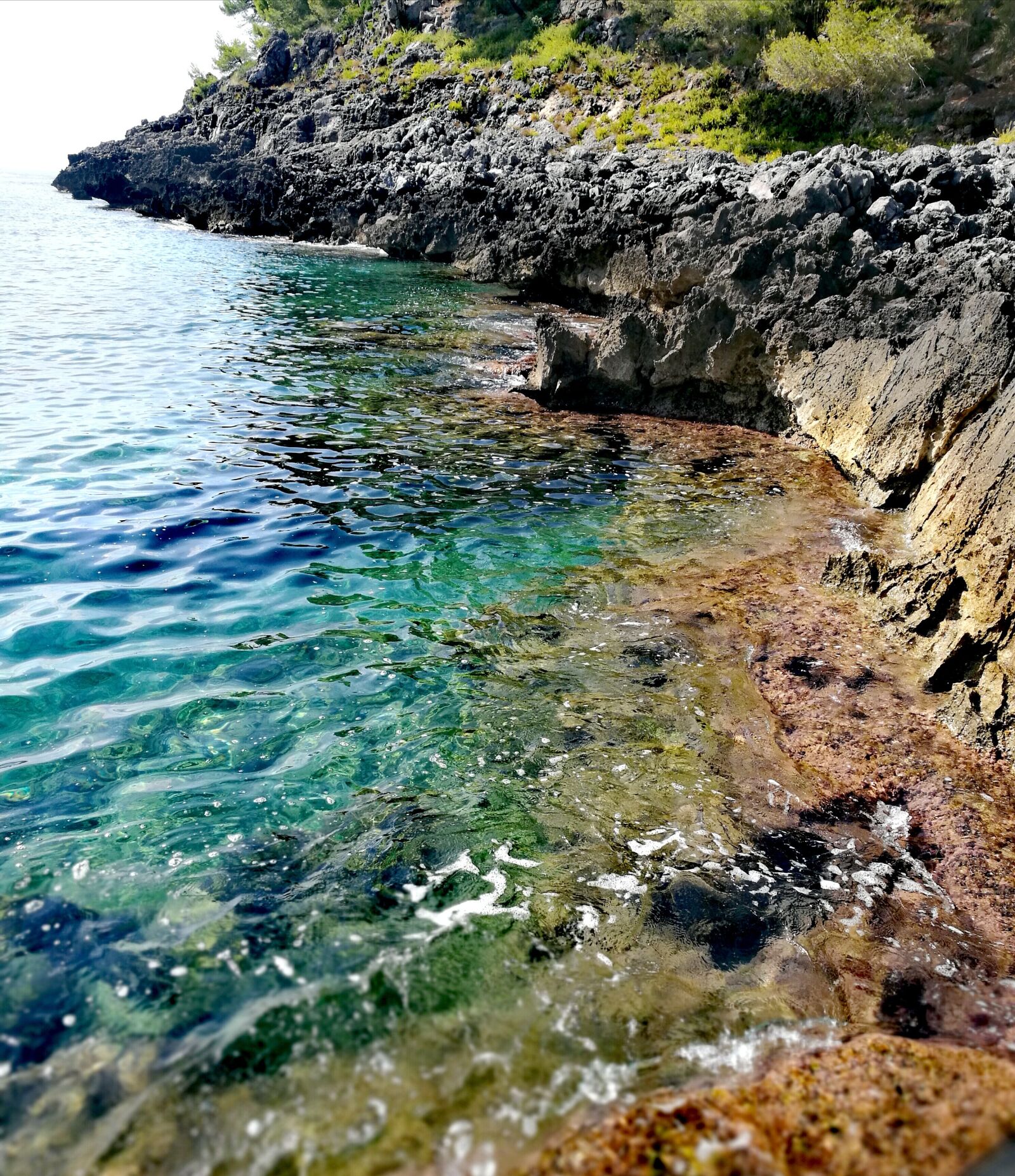 HUAWEI P9 sample photo. Sea, maratea, scoglio photography