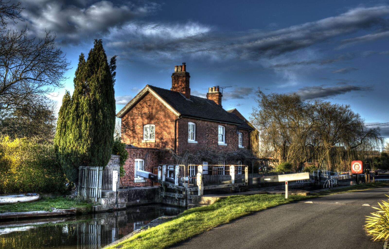 Nikon D7100 sample photo. Shardlow, sunset, canal photography