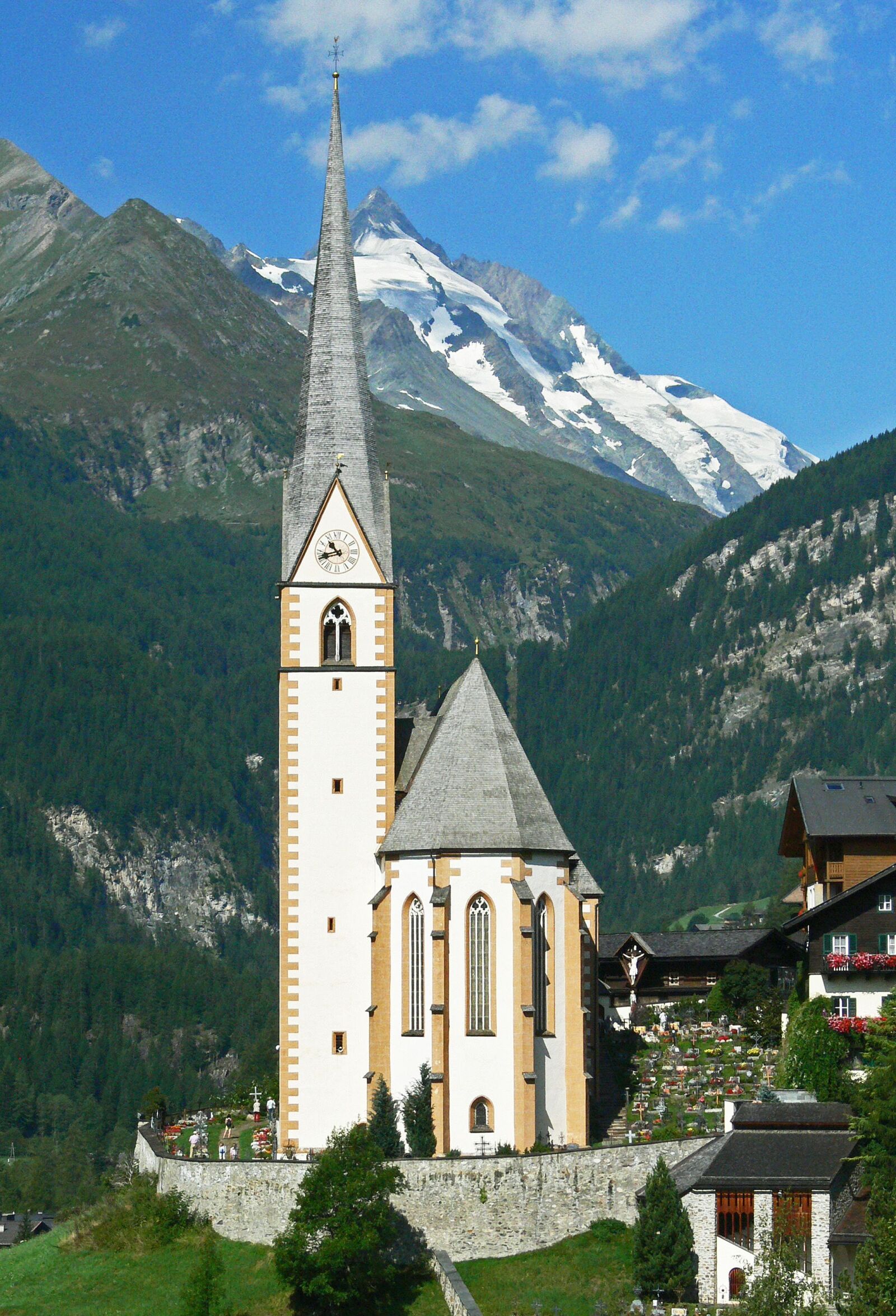 Panasonic DMC-FZ30 sample photo. Grossglockner, holy blood, church photography
