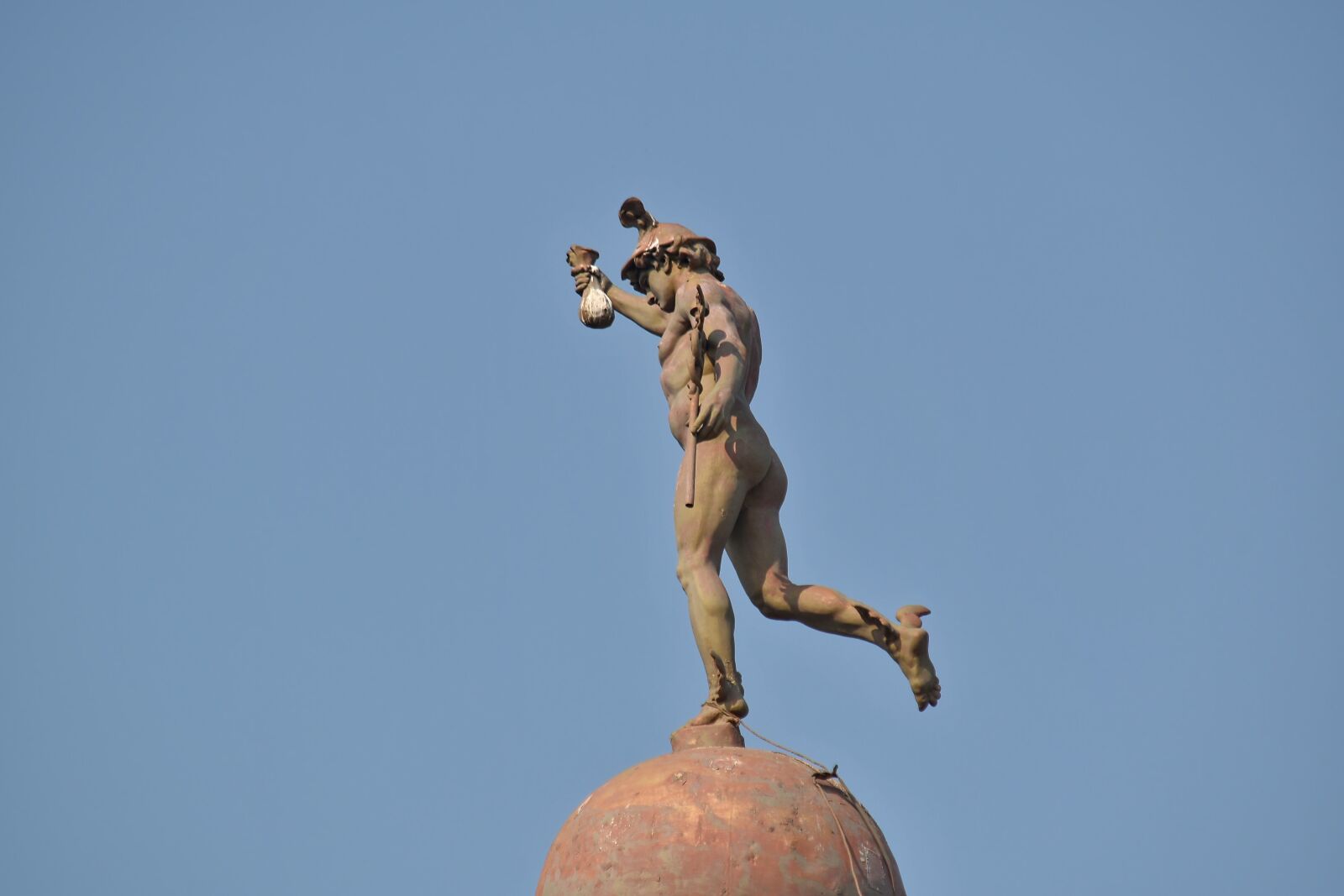 Nikon D5500 sample photo. Baroque, blue sky, bronze photography