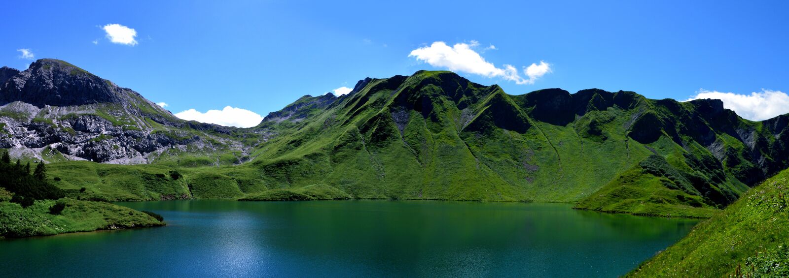 Nikon D3200 sample photo. Schrecksee, allgäu, hochgebirgssee photography