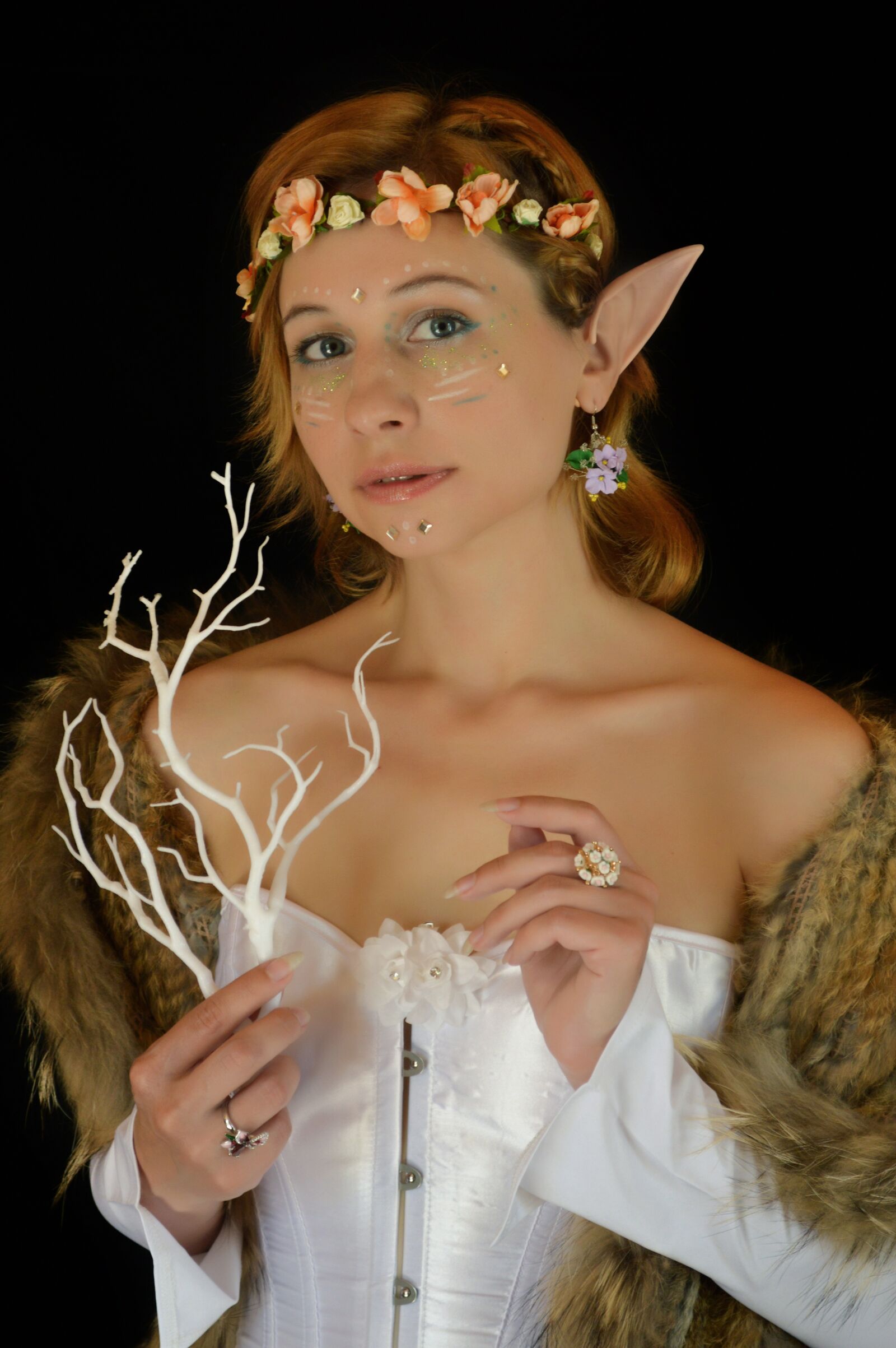 Nikon D3200 sample photo. Elf, ears, story photography